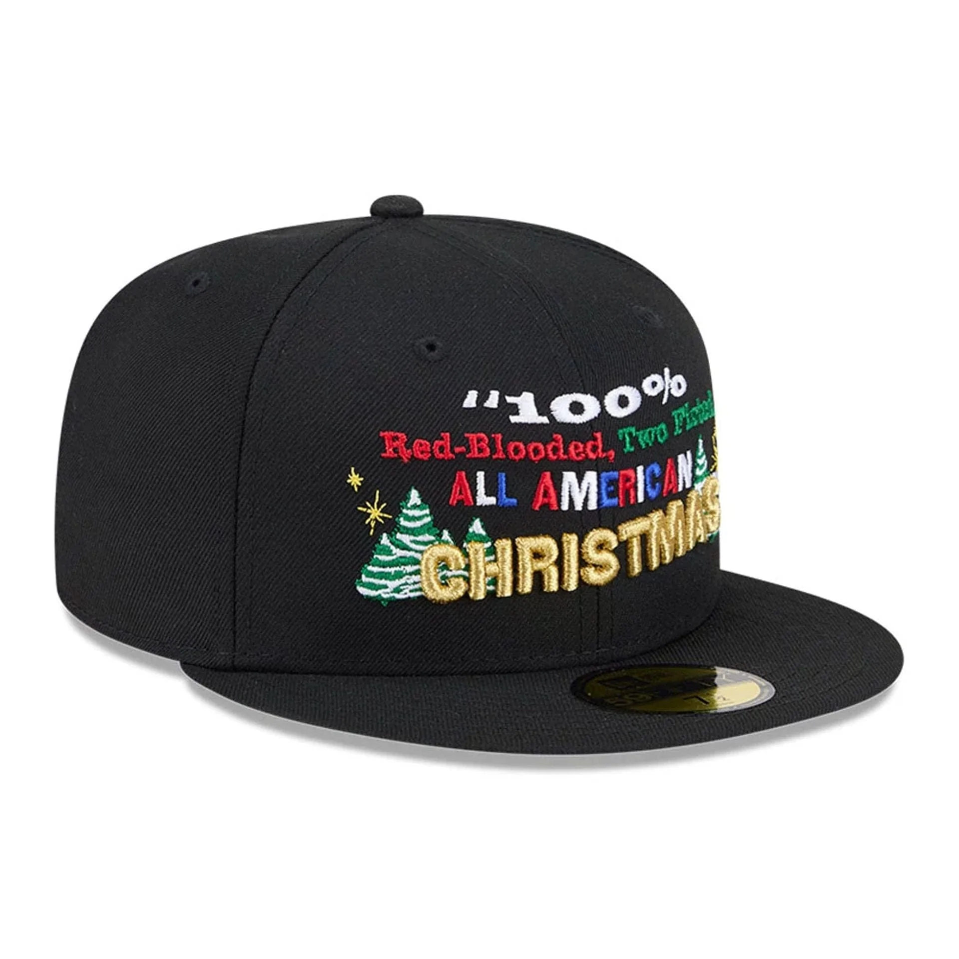 A Christmas Story Warner Brothers Black 59FIFTY Fitted Cap - Image 4