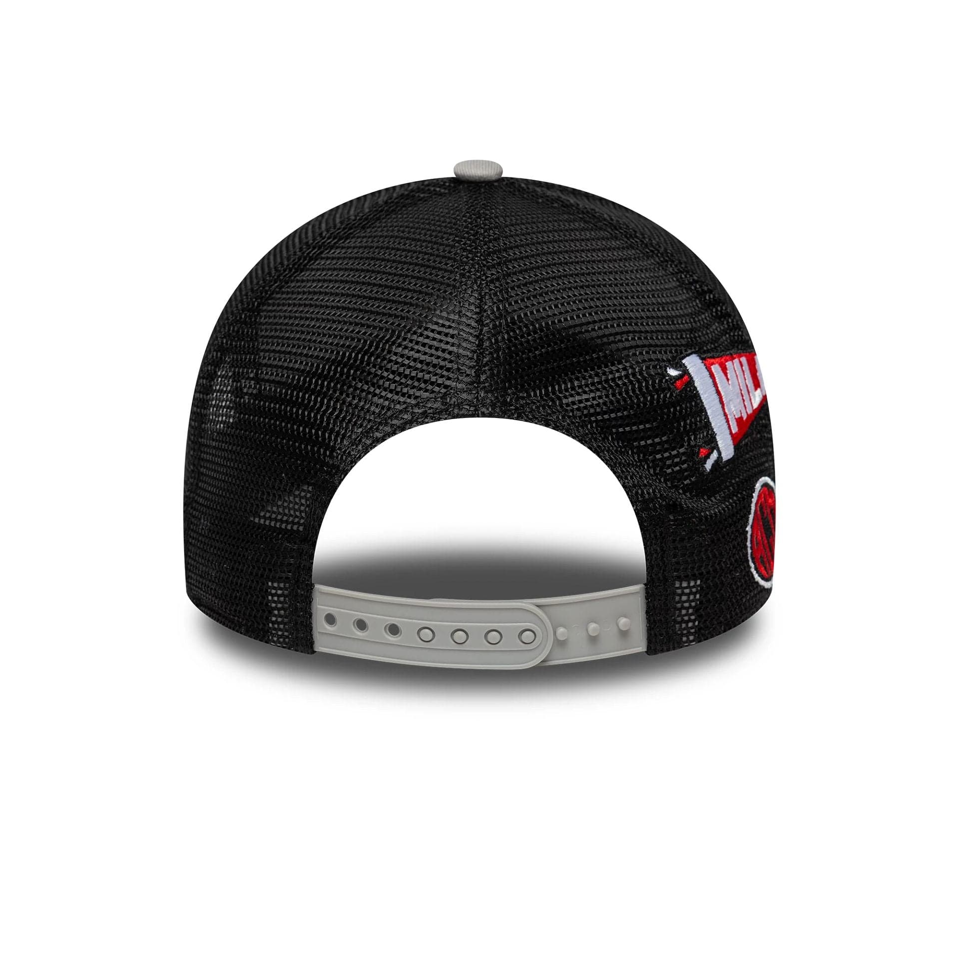 AC Milan Patch Grey 9FORTY A-Frame Trucker Cap - Image 4