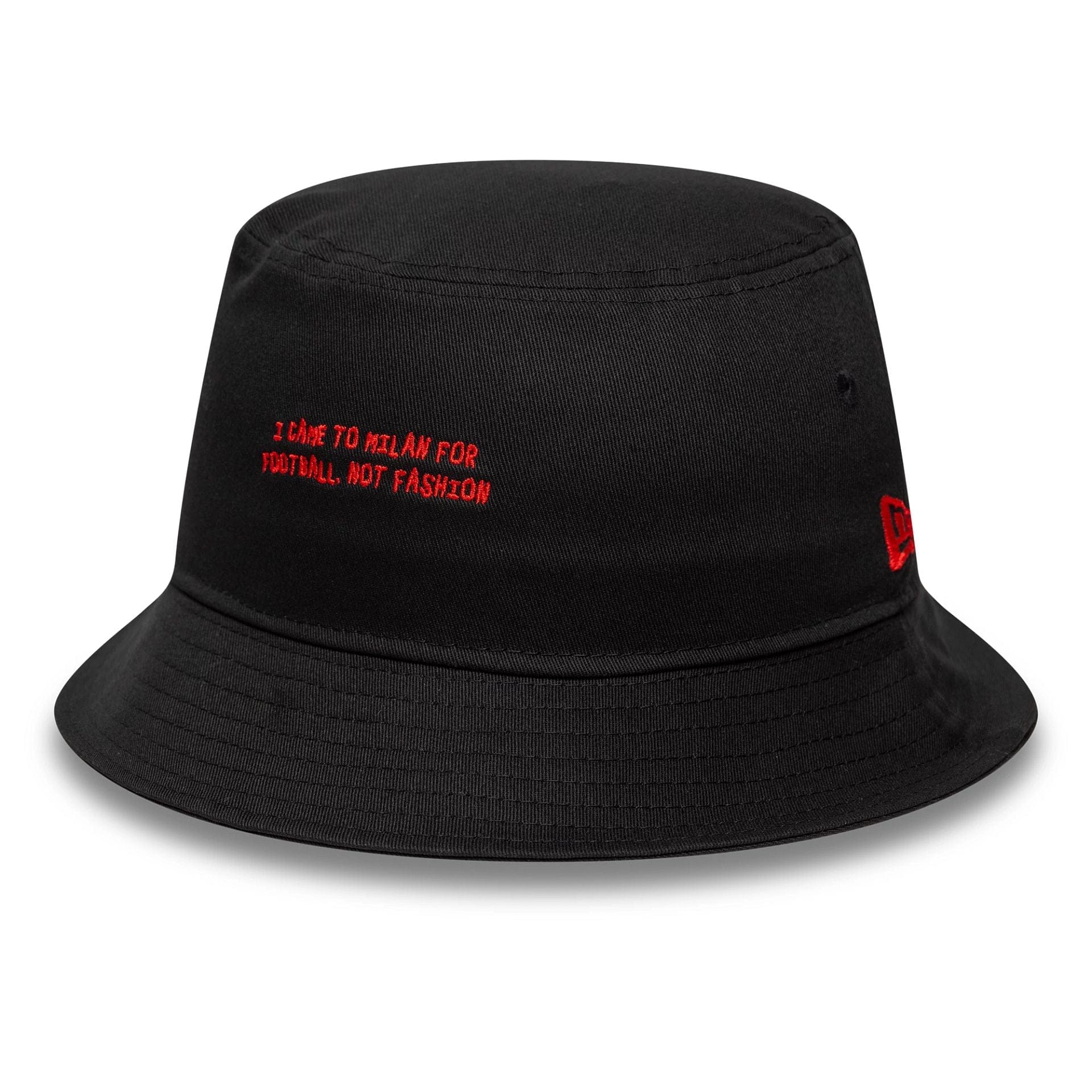 AC Milan Phrase Black Bucket Hat - Image 3