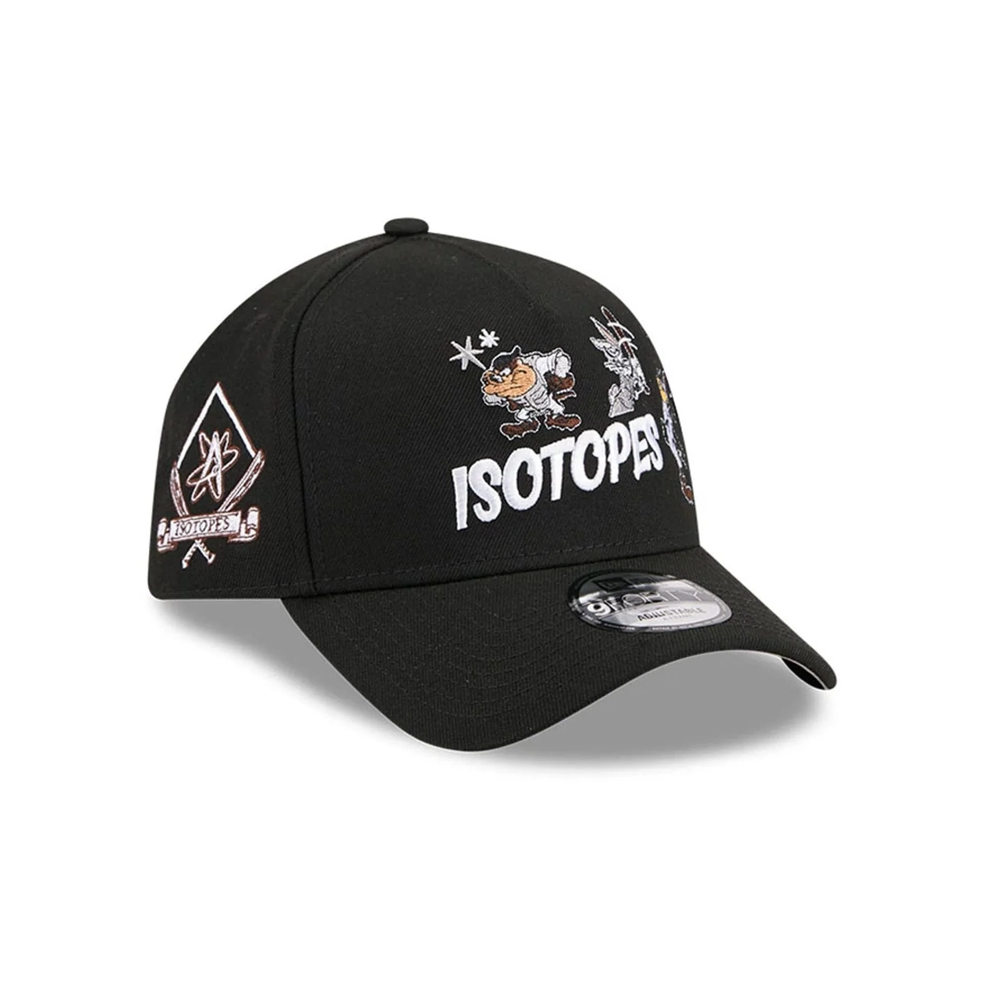 Albuquerque Isotopes MiLB X Looney Tunes Black 9FORTY A-Frame Adjustable Cap - Image 4
