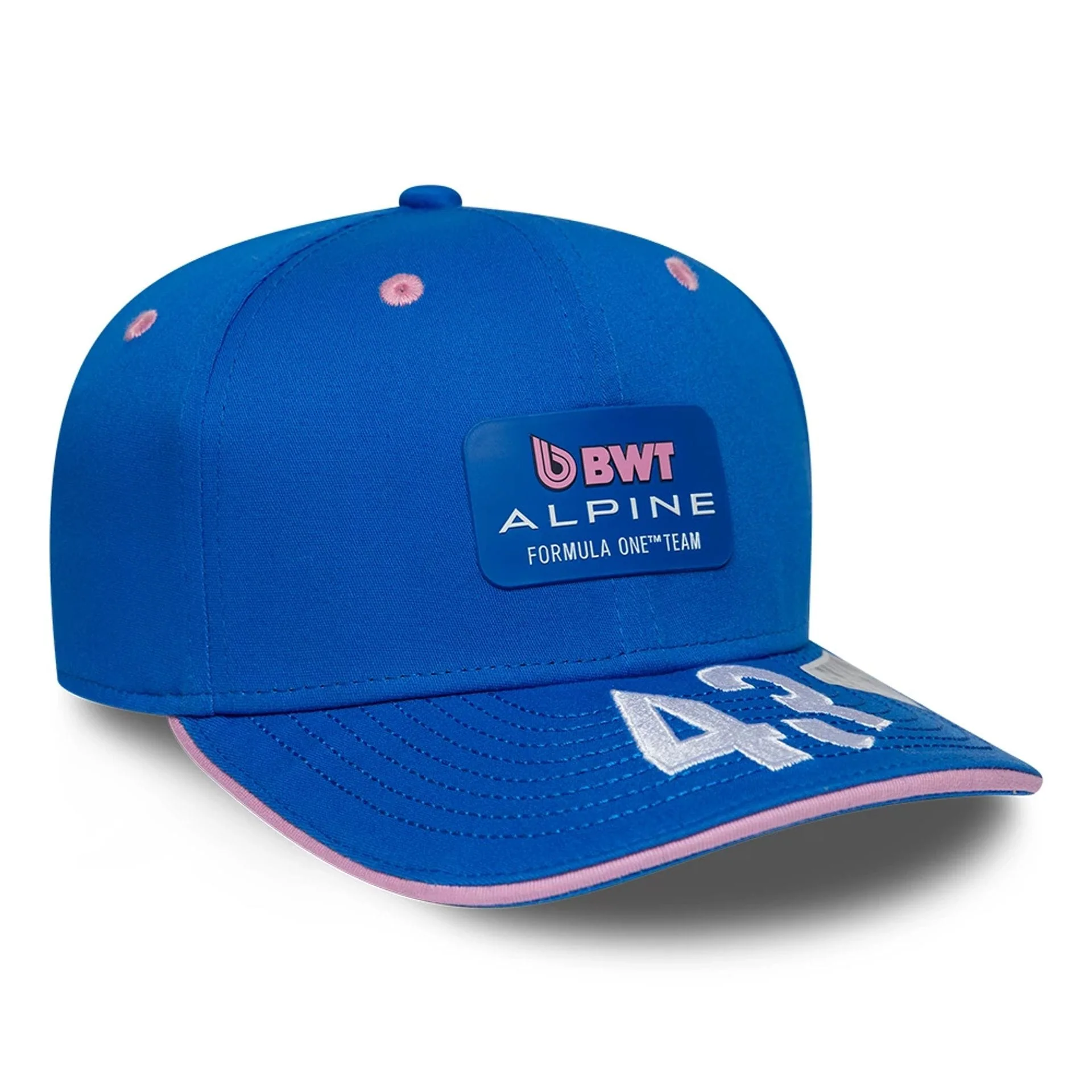 Alpine Racing Franco Colapinto Blue 9SEVENTY Stretch Snap Adjustable Cap - Image 3