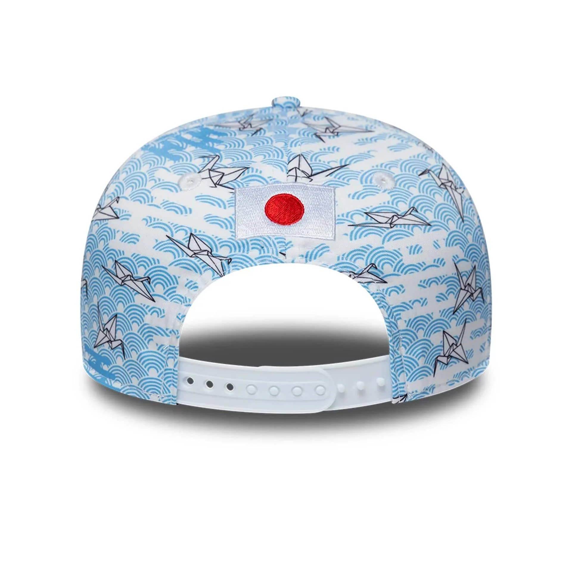 Alpine Racing Japan Race Special White 9SEVENTY Stretch Snap Adjustable Cap - Image 5