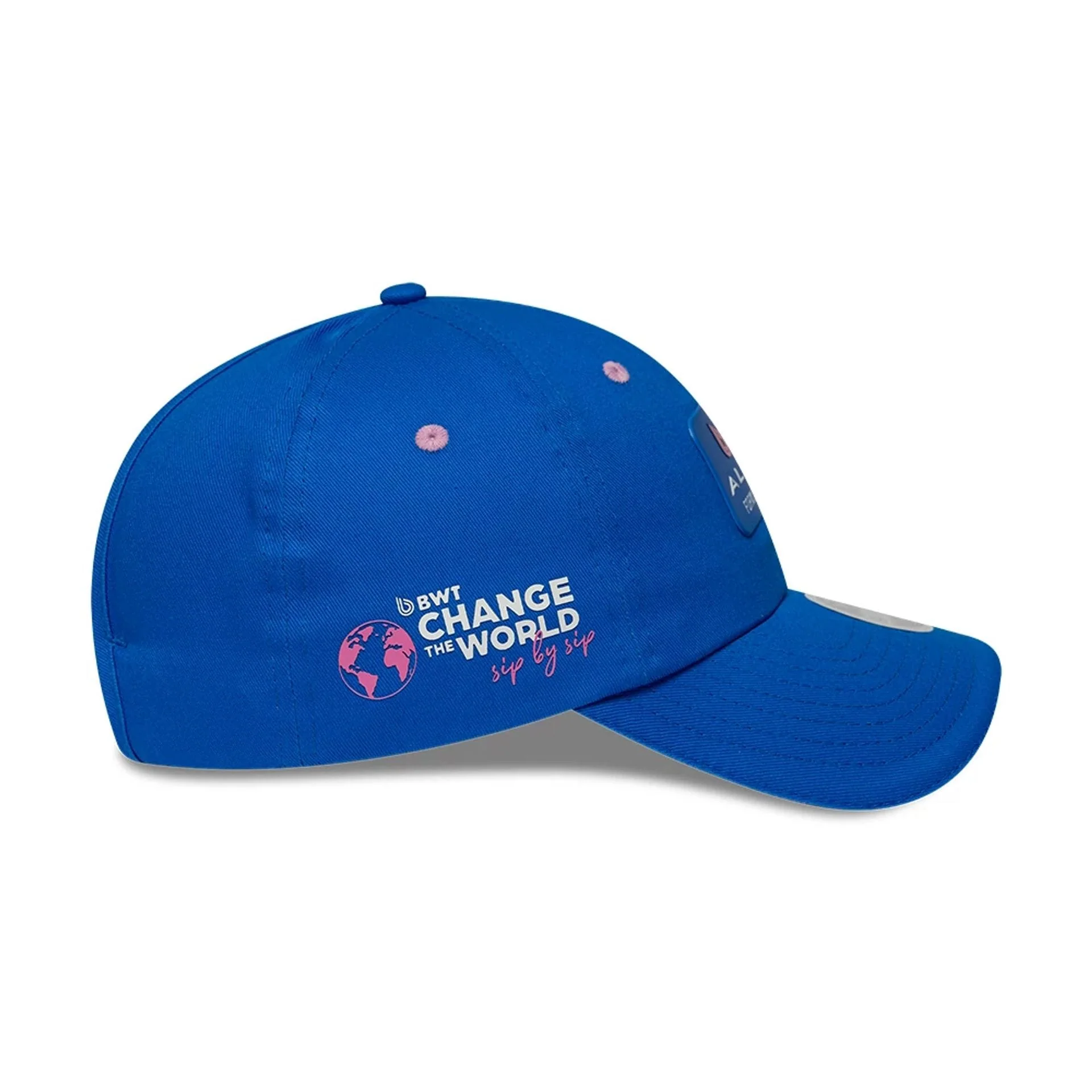 Alpine Racing Womens Team Blue Pony Tail Cap - Image 4