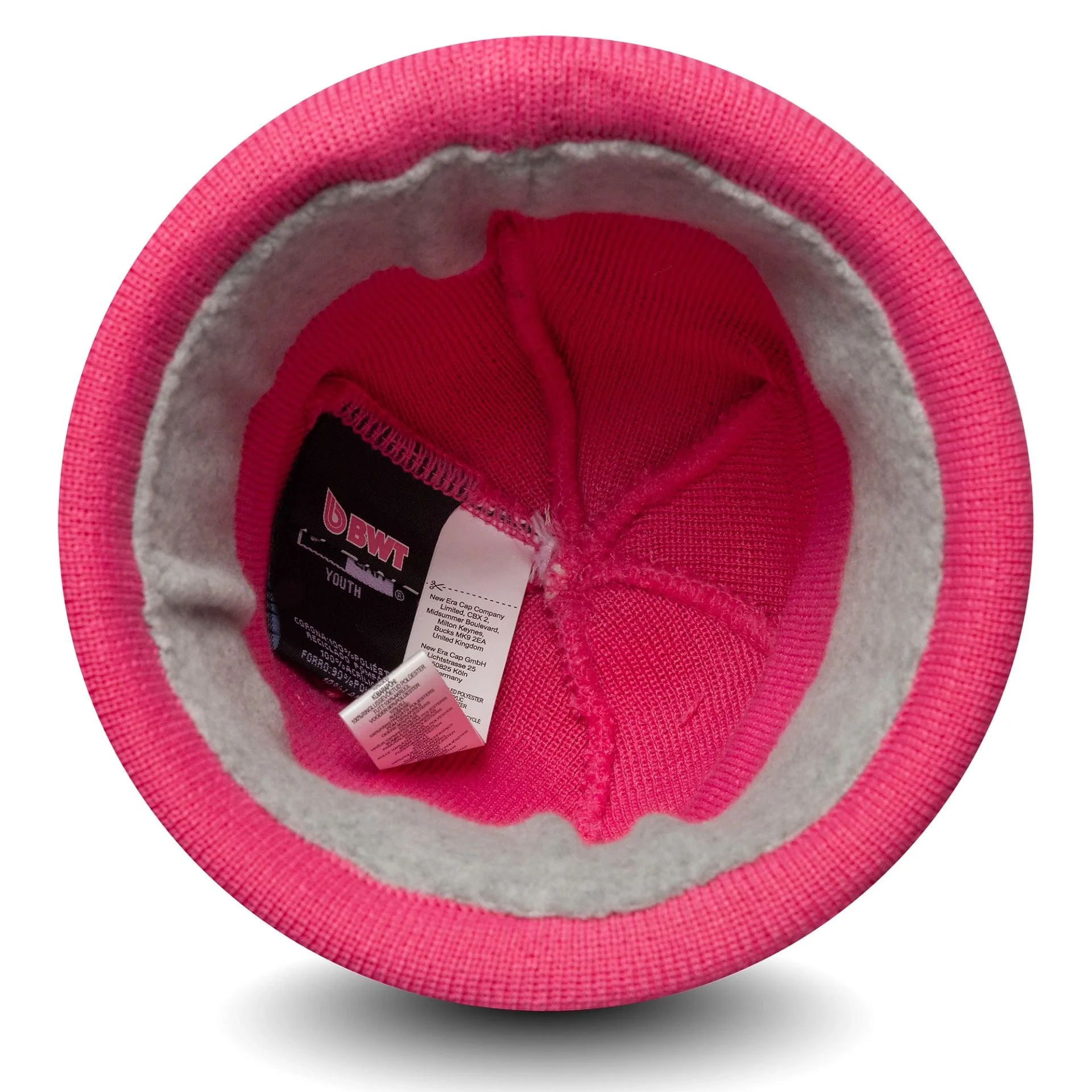 Alpine Racing Youth Replica Pierre Gasly Pink Cuff Knit Beanie Hat - Image 3