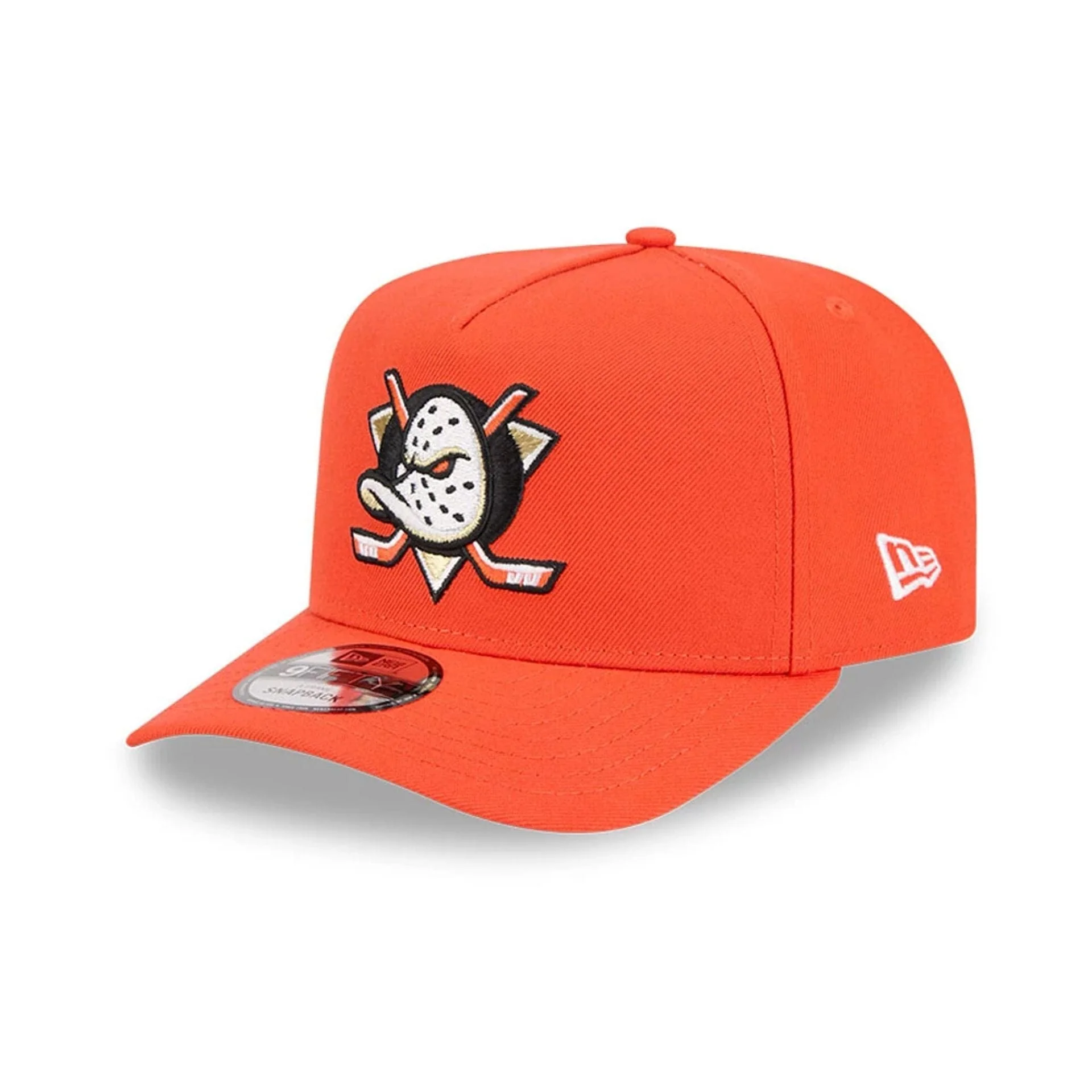 Anaheim Ducks NHL Evergreen Orange 9FIFTY A-Frame Snapback Adjustable Cap - Image 4