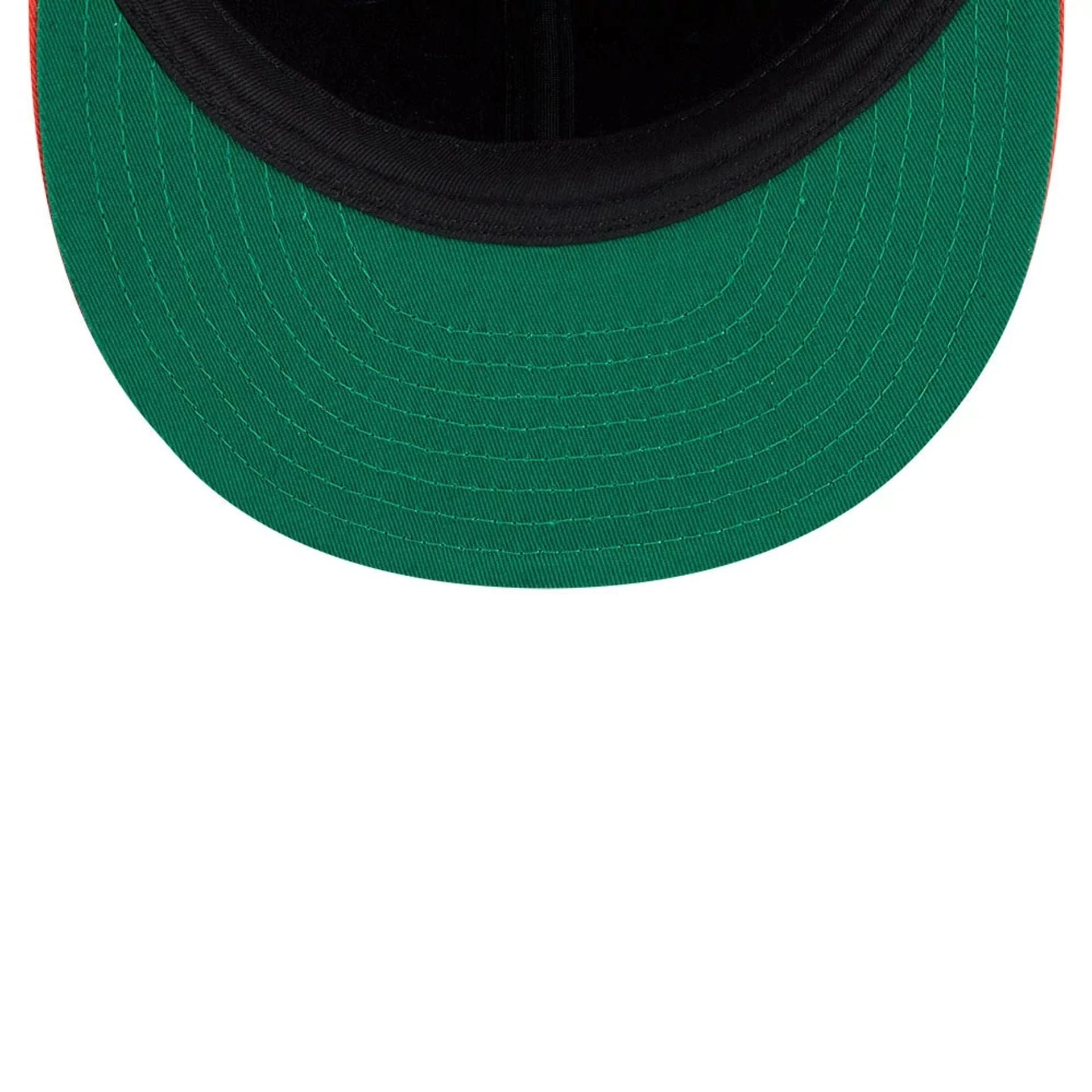 Anaheim Ducks NHL Felt Logo Orange Retro Crown 59FIFTY Fitted Cap - Image 2