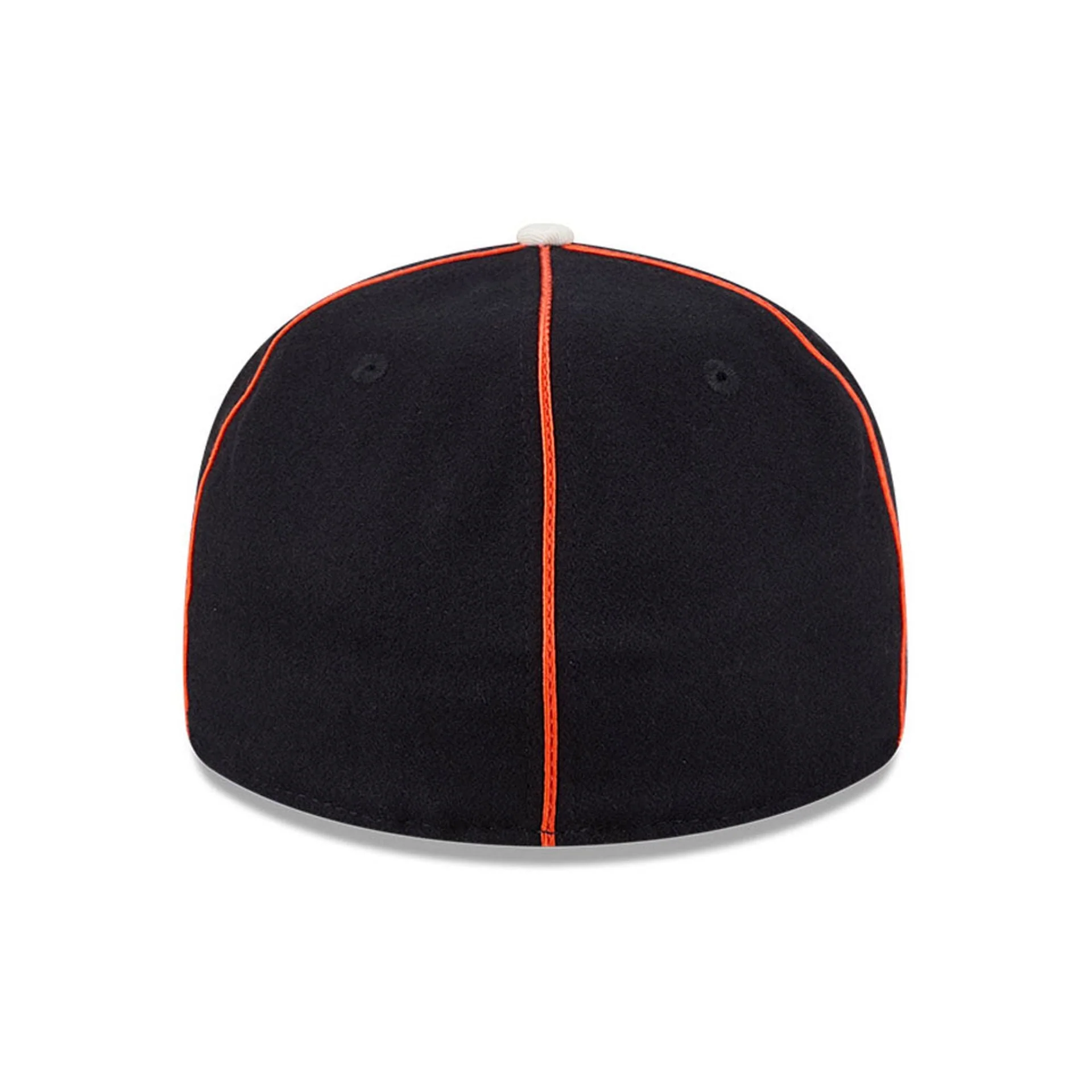 Anaheim Ducks NHL Felt Logo Orange Retro Crown 59FIFTY Fitted Cap - Image 7