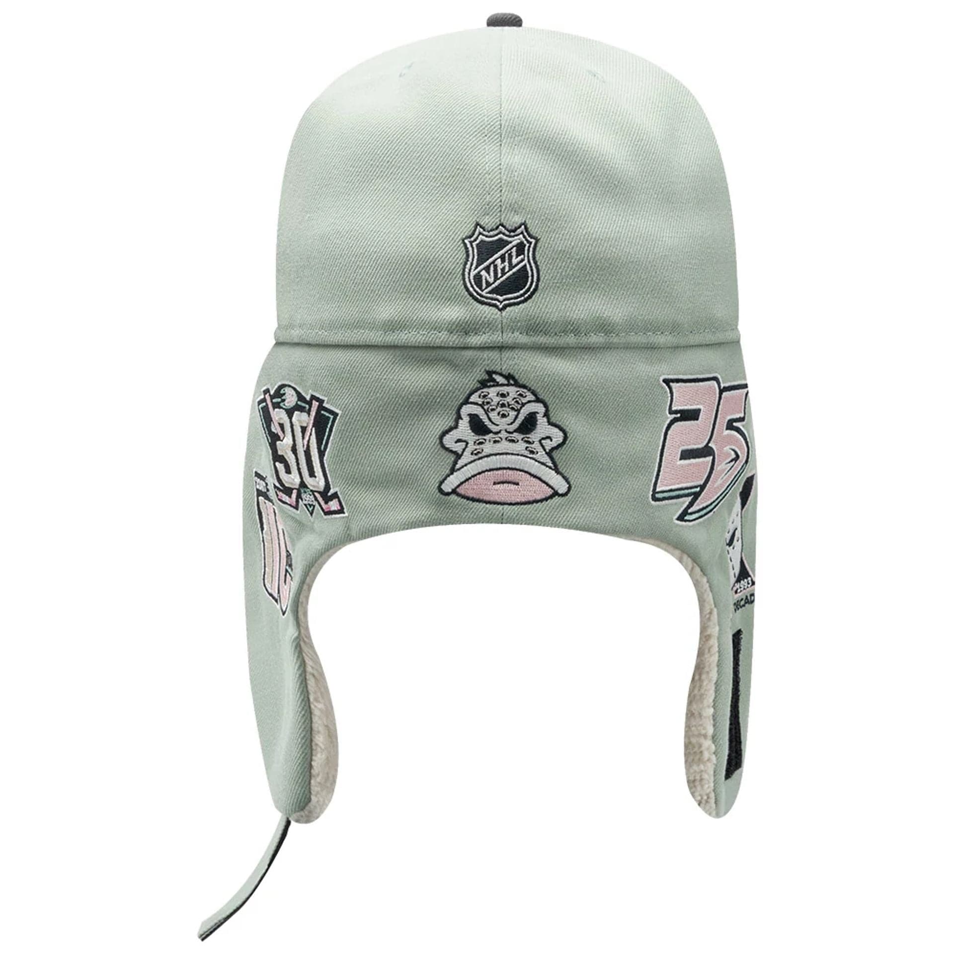 Anaheim Ducks NHL Patch Pastel Green Dogear 59FIFTY Fitted Cap - Image 4