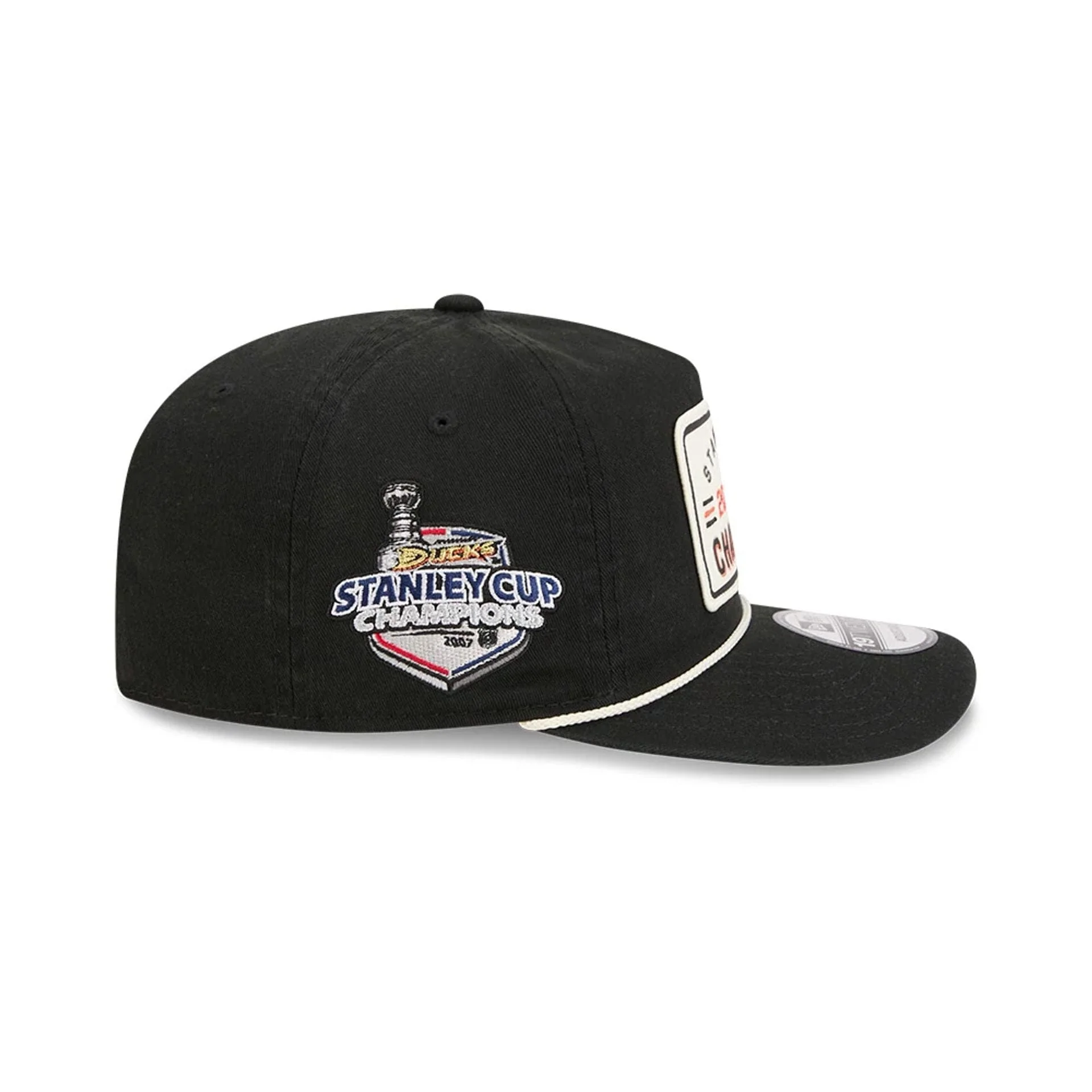 Anaheim Ducks NHL Stanley Cup Champions Black 19TWENTY Adjustable Cap - Image 5