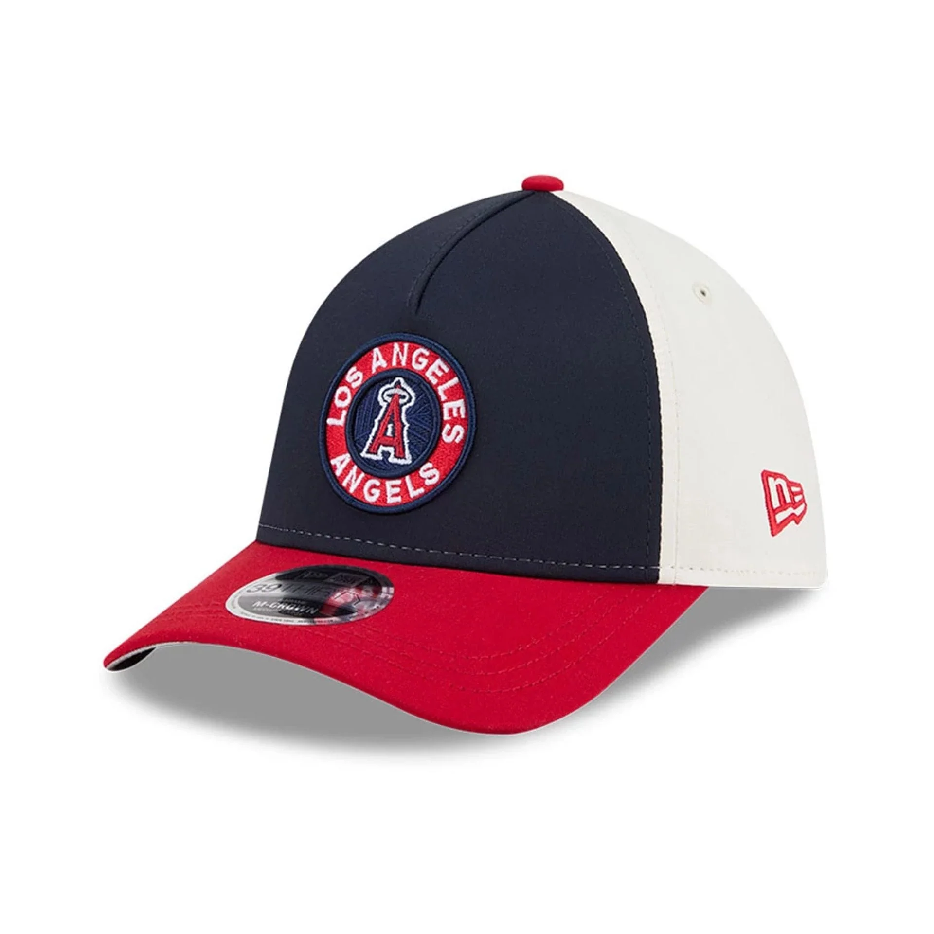 Angels MLB City Connect Navy 39THIRTY M-Crown A-Frame Stretch Fit Cap - Image 4