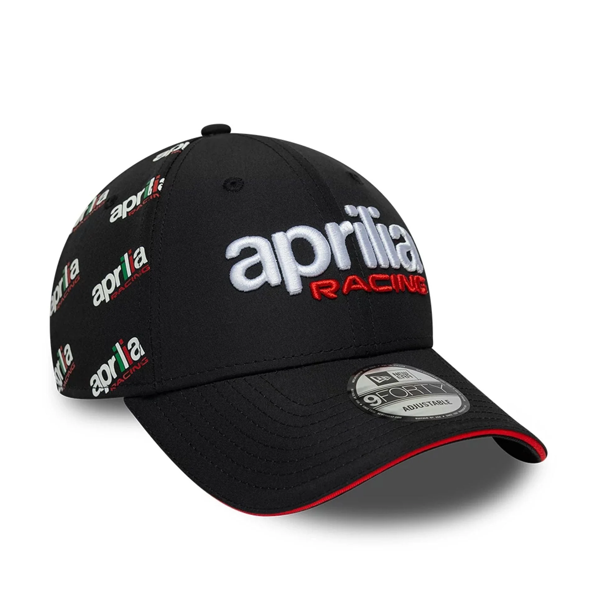Aprilia All Over Print Black 9FORTY Adjustable Cap - Image 3