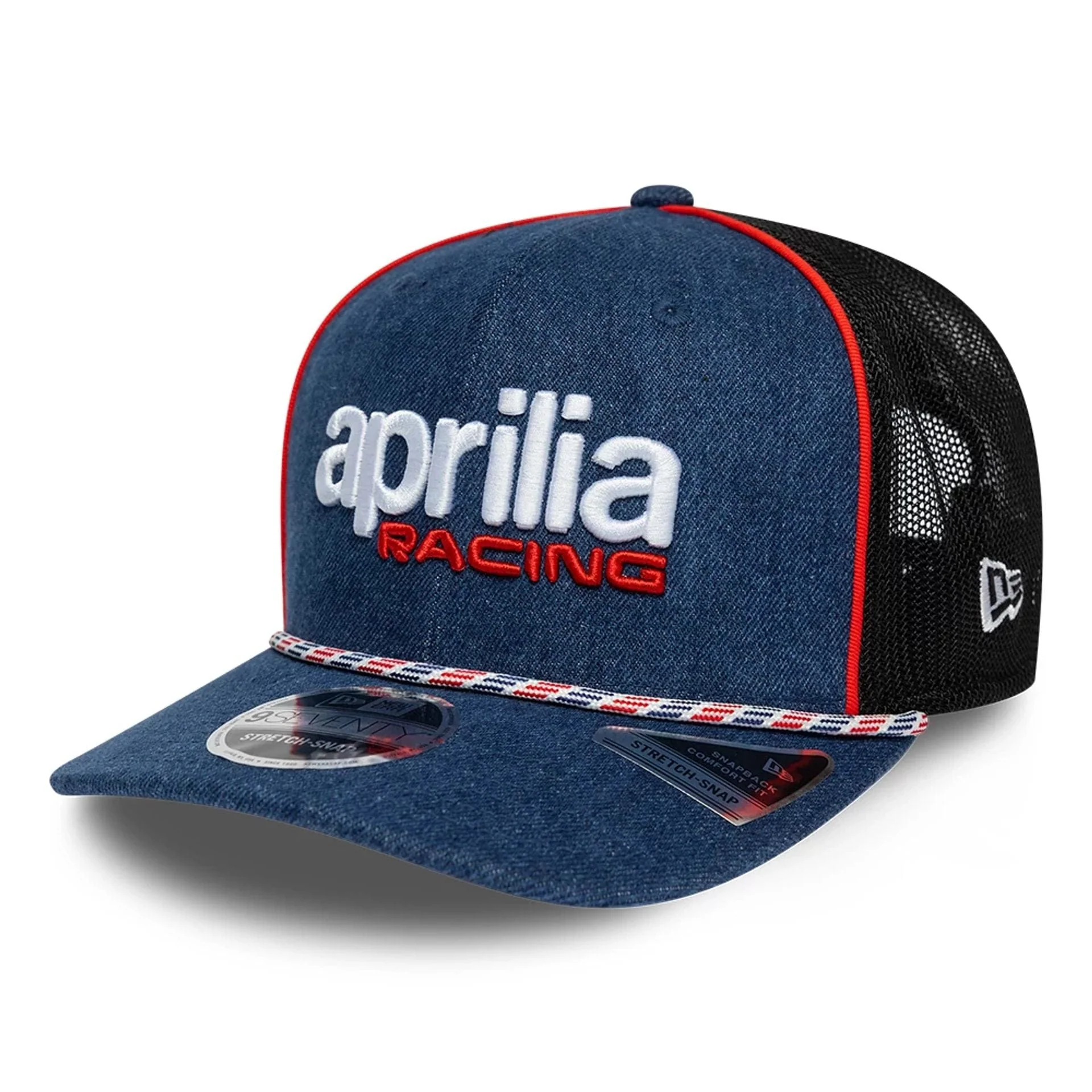 Aprilia Replica Austin Race Special Blue 9SEVENTY Stretch Snap Adjustable Cap - Image 4