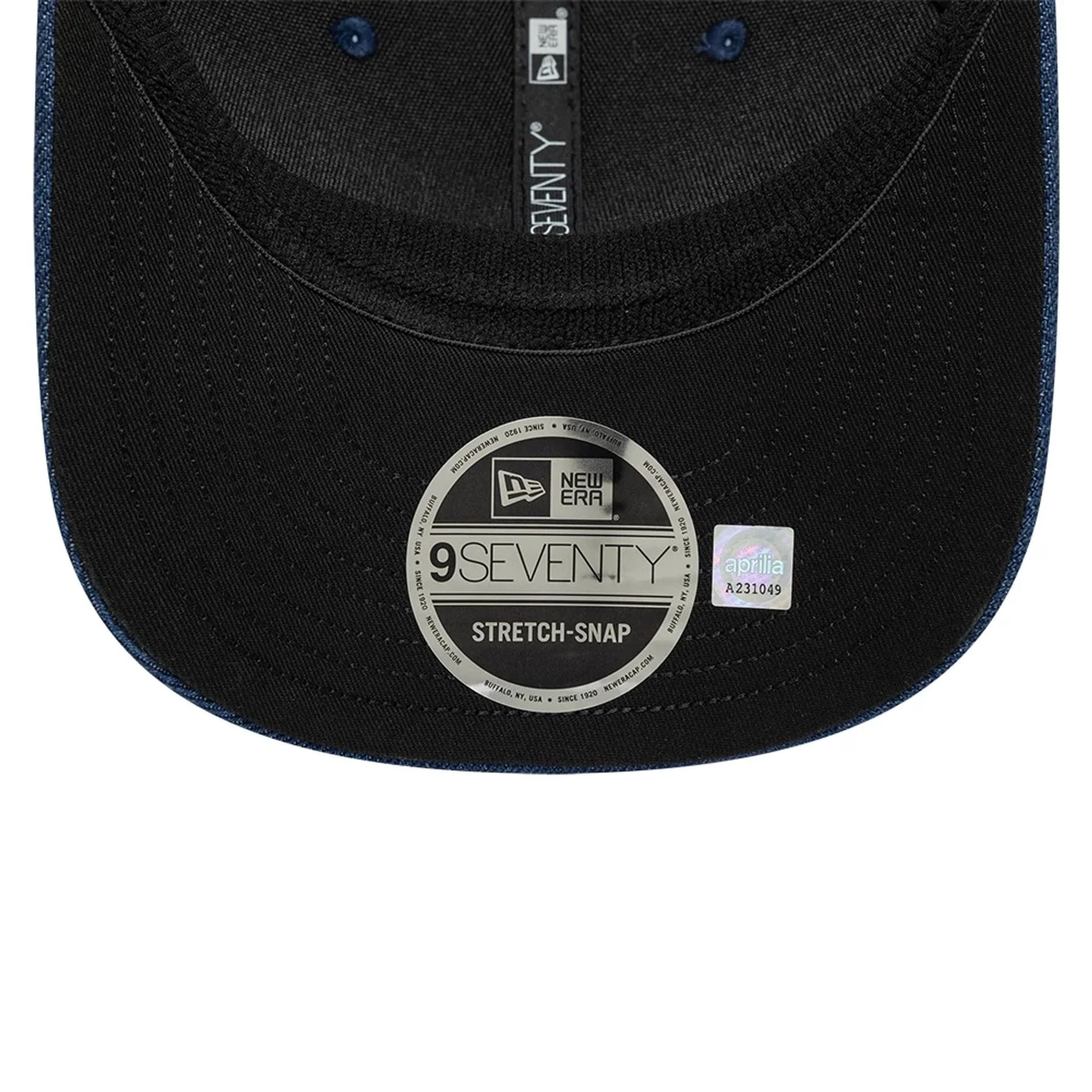 Aprilia Replica Marco Bezzecchi Austin Race Special Blue 9SEVENTY Stretch Snap Adjustable Cap - Image 5