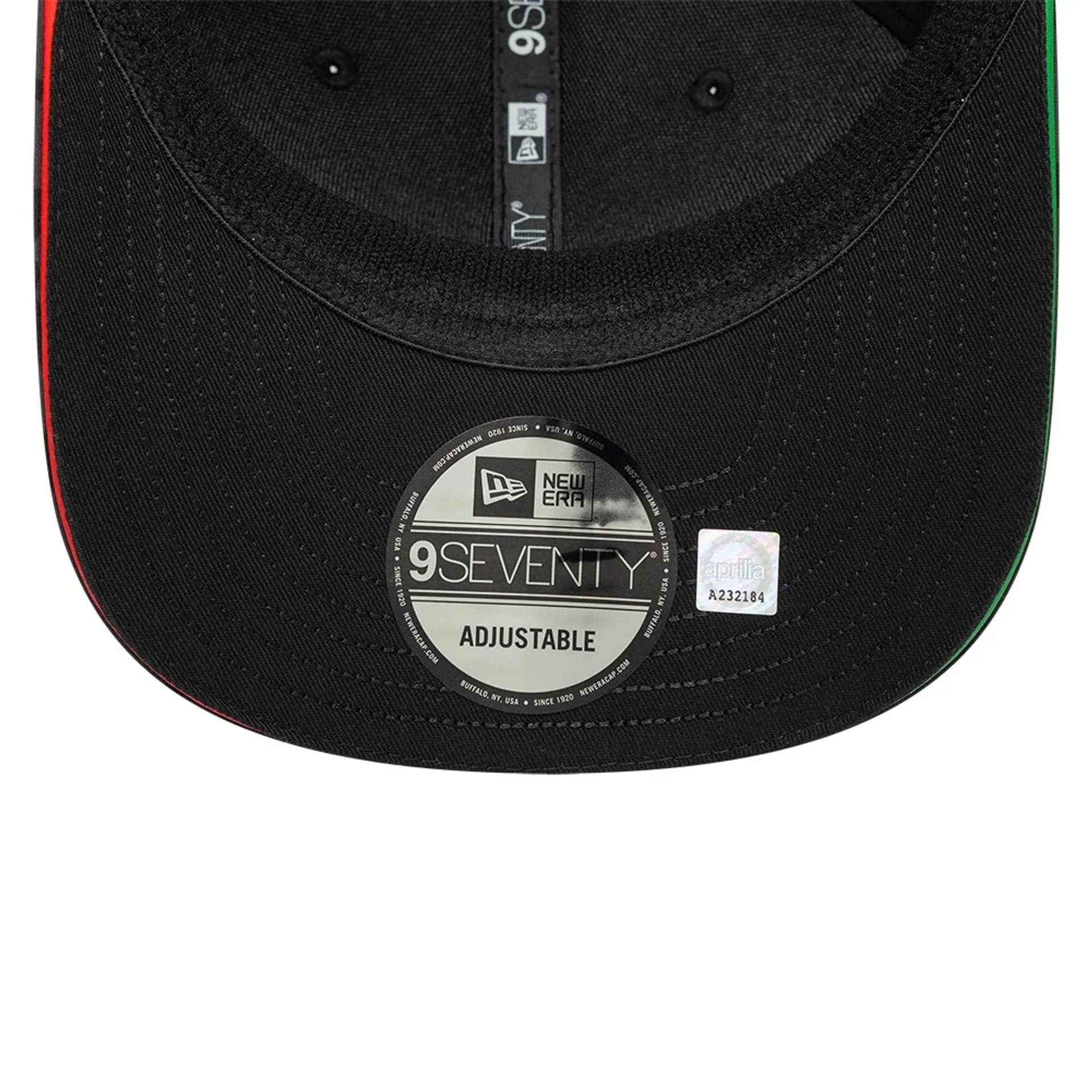 Aprilia Replica Marco Bezzecchi Mugello Race Special Black 9SEVENTY Stretch Snap Adjustable Cap - Image 5