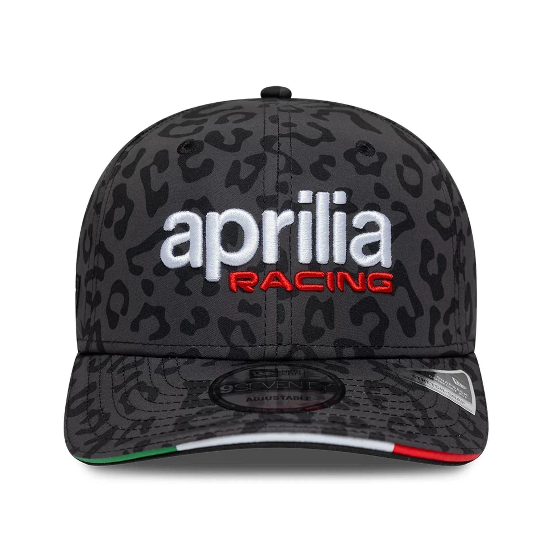Aprilia Replica Mugello Race Special Black 9SEVENTY Stretch Snap Adjustable Cap - Image 2