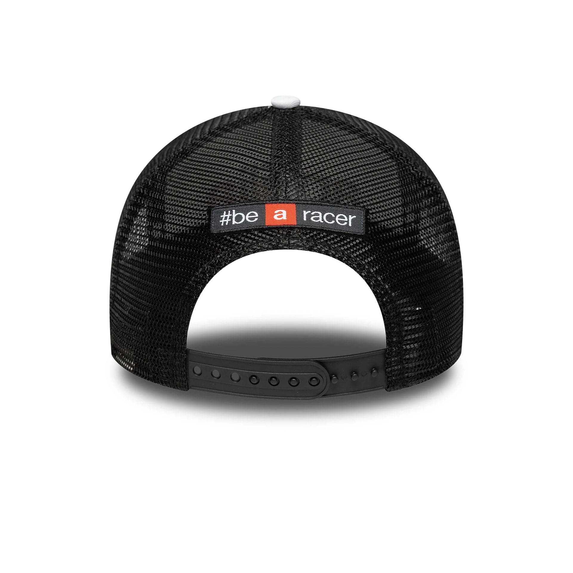 Aprilia Wordmark Black 9FORTY A-Frame Trucker Cap - Image 4