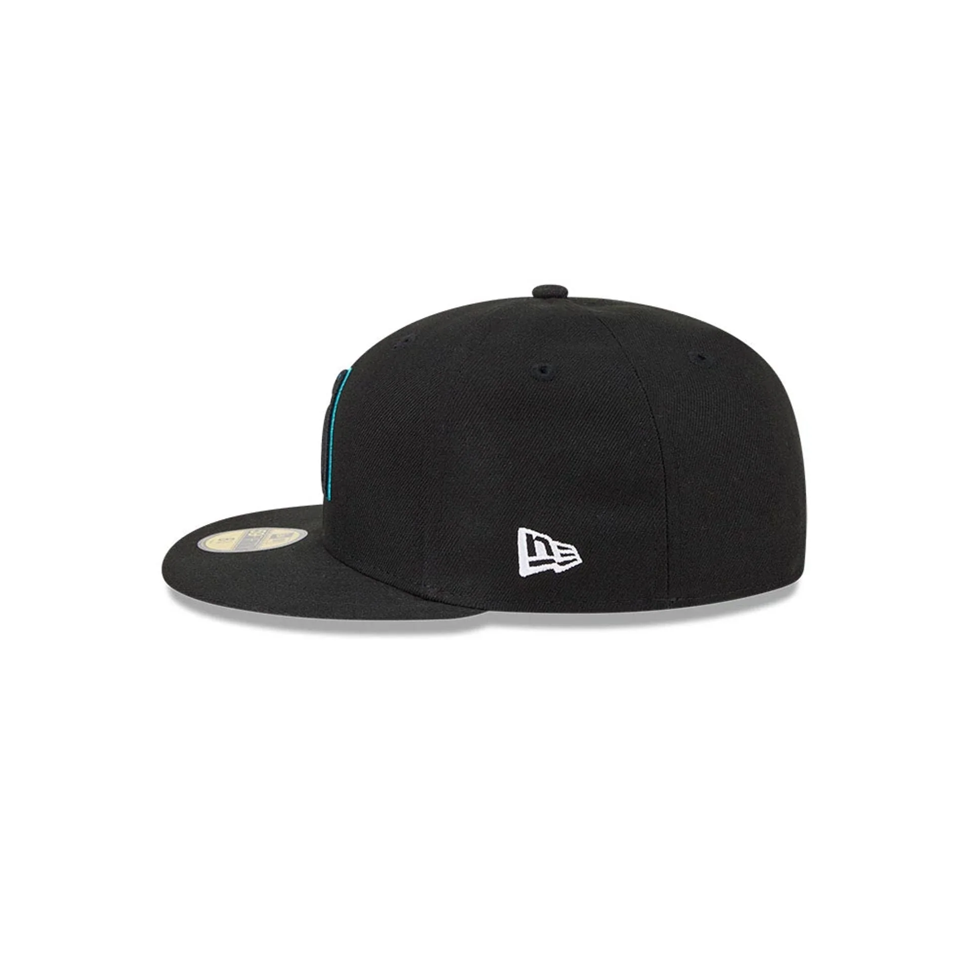 Arizona Diamondbacks MLB Hidden Hit Black 59FIFTY Fitted Cap - Image 6