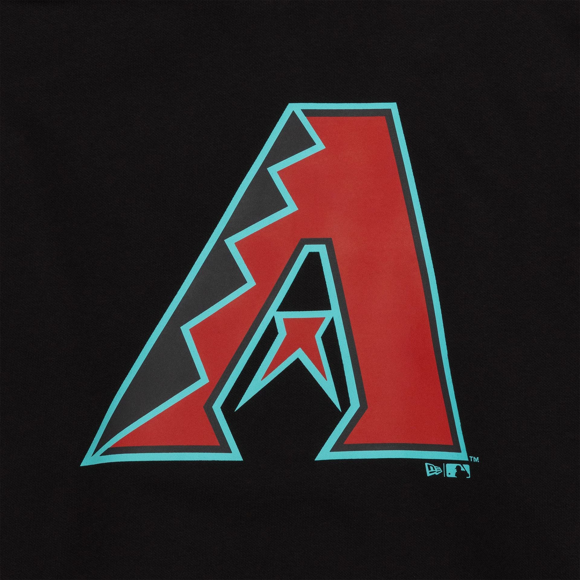 Arizona Diamondbacks MLB Regular Black Pullover Hoodie - Image 3