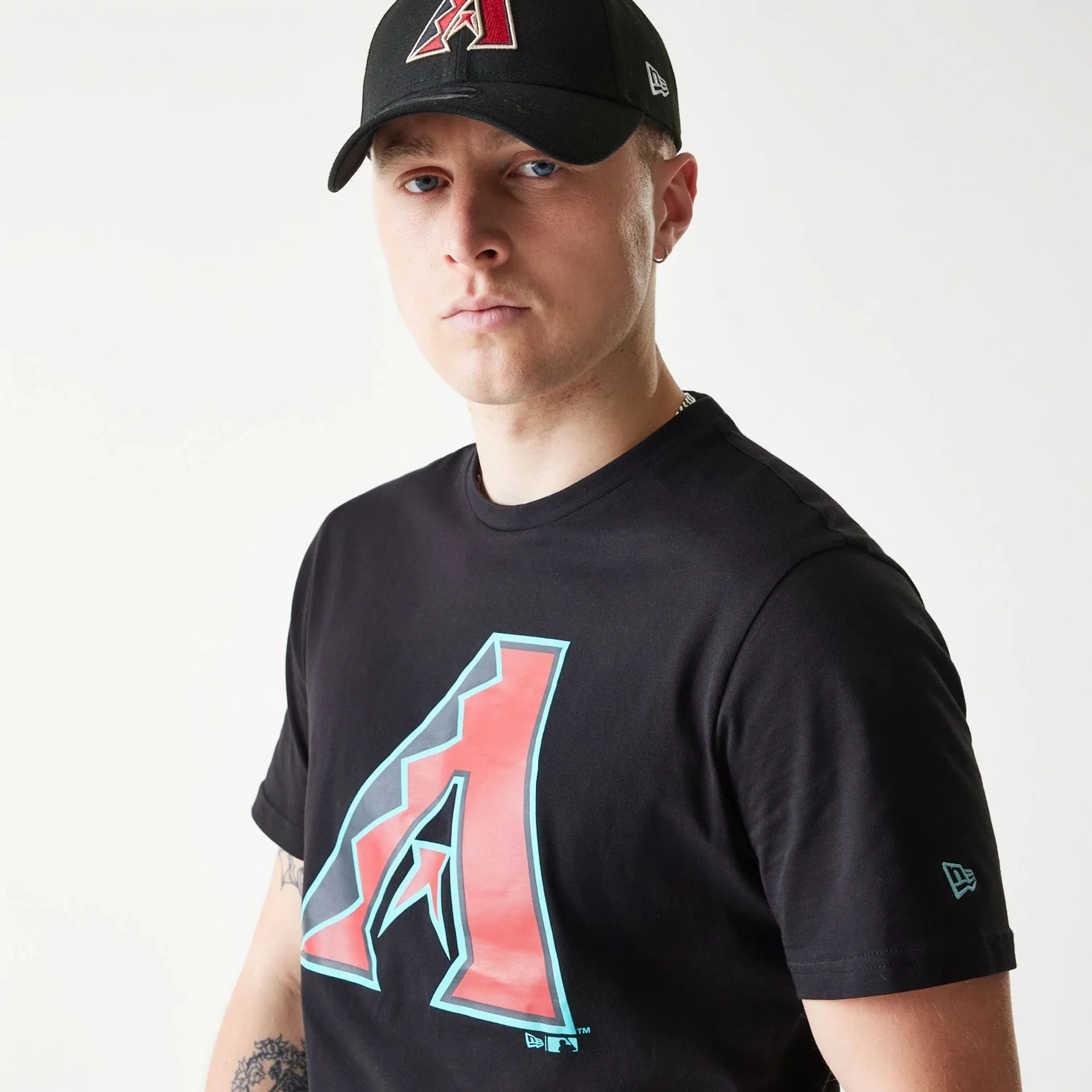 Arizona Diamondbacks MLB Regular Black T-Shirt - Image 2