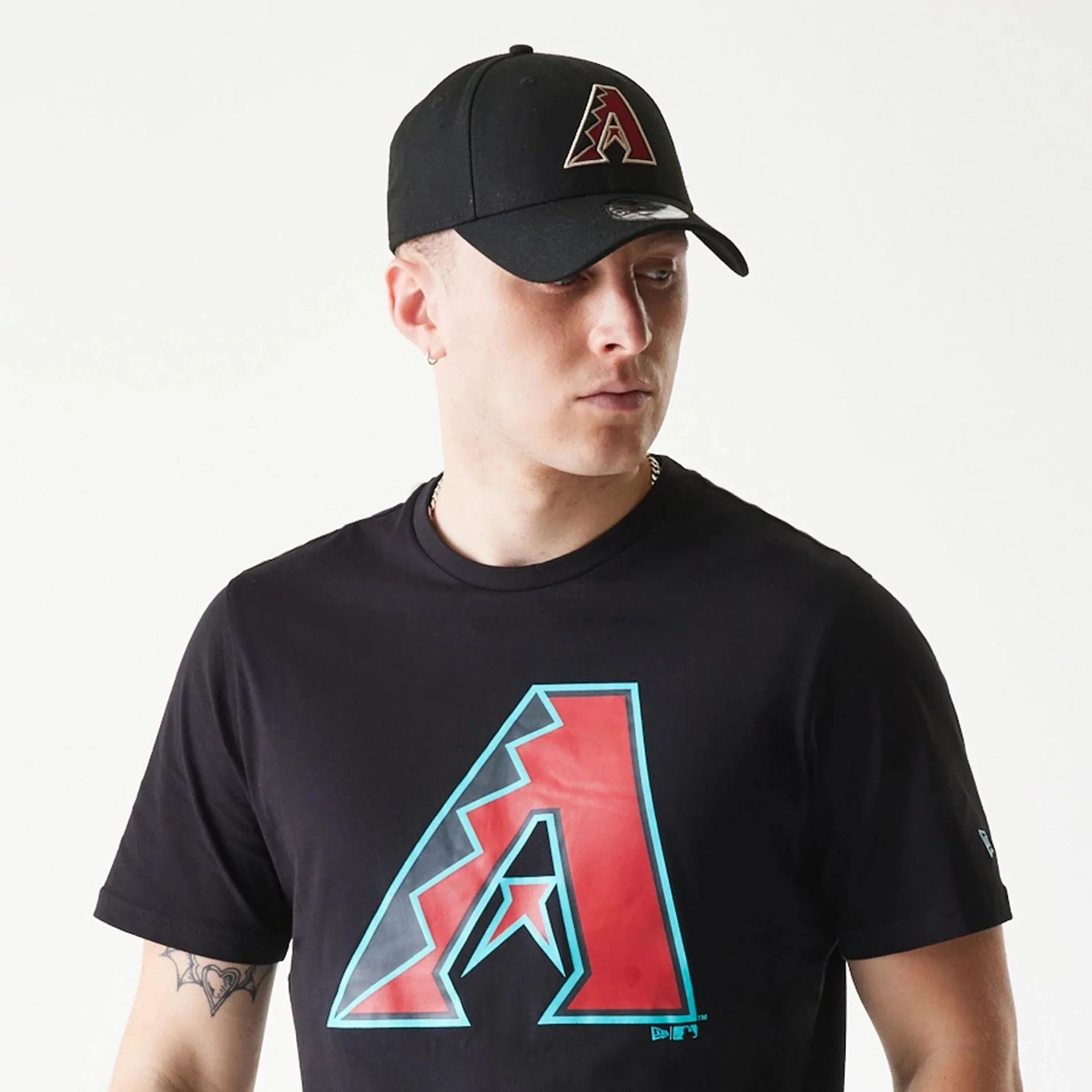 Arizona Diamondbacks MLB Regular Black T-Shirt - Image 3