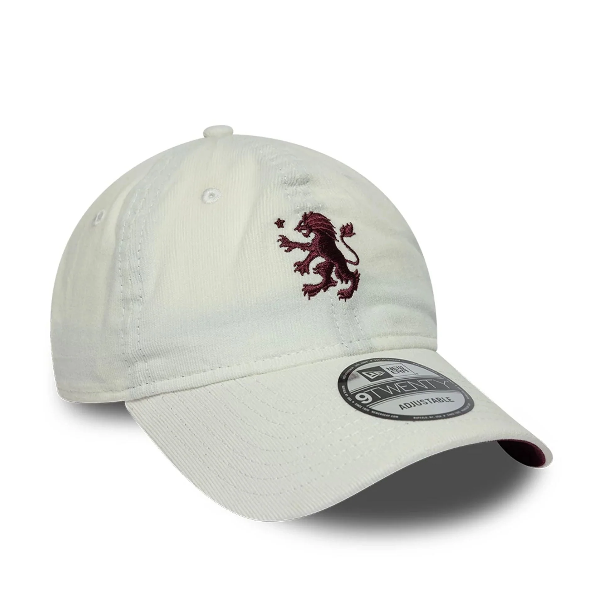 Aston Villa FC Cord Light Beige 9TWENTY Adjustable Cap - Image 4