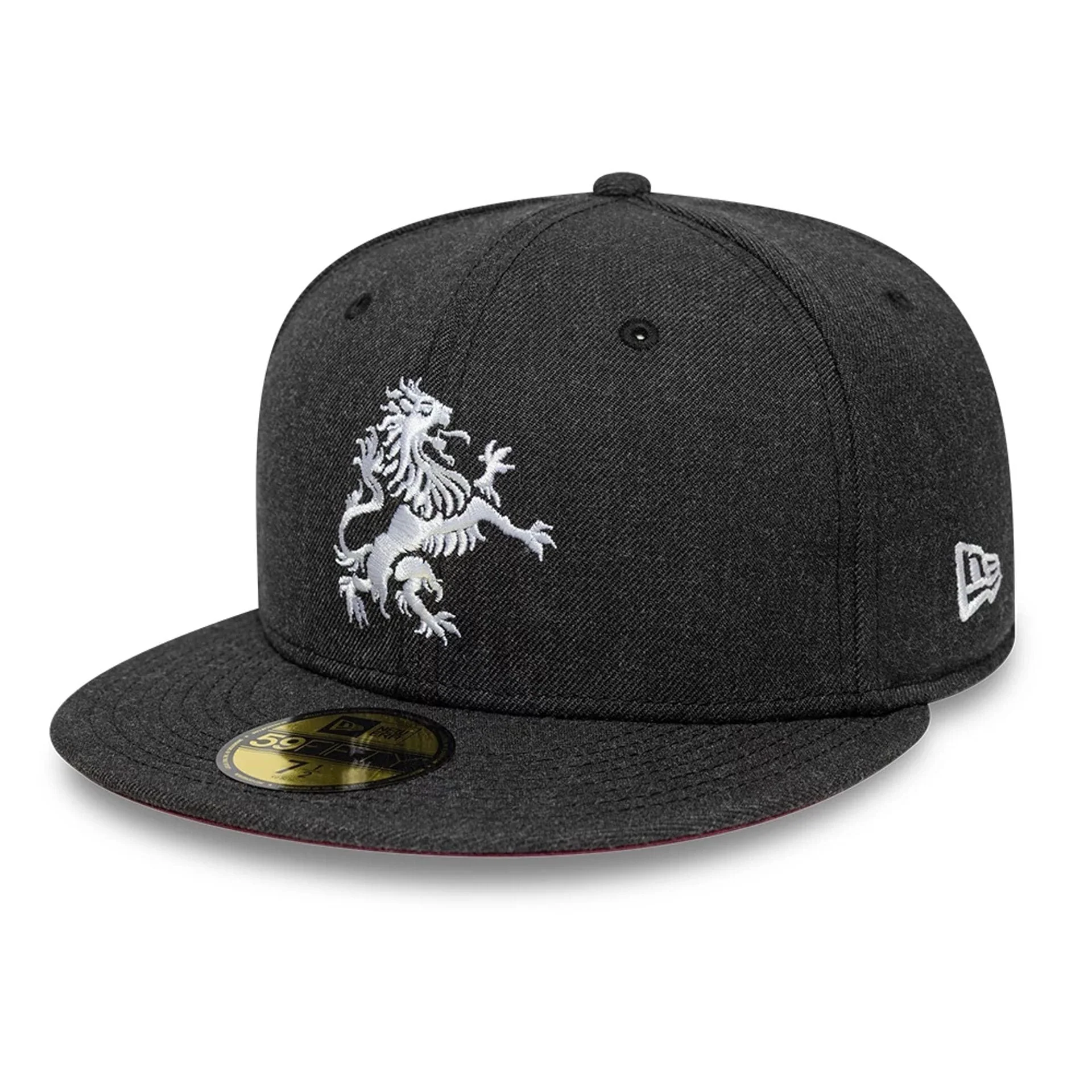 Aston Villa FC Gas Lamp Black 59FIFTY Fitted Cap - Image 6