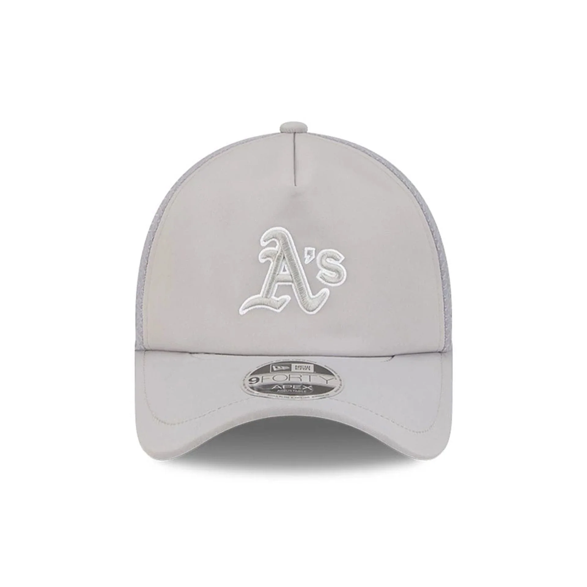 Athletics MLB Batting Practice 2026 Grey 9FORTY Apex Adjustable Cap - Image 2