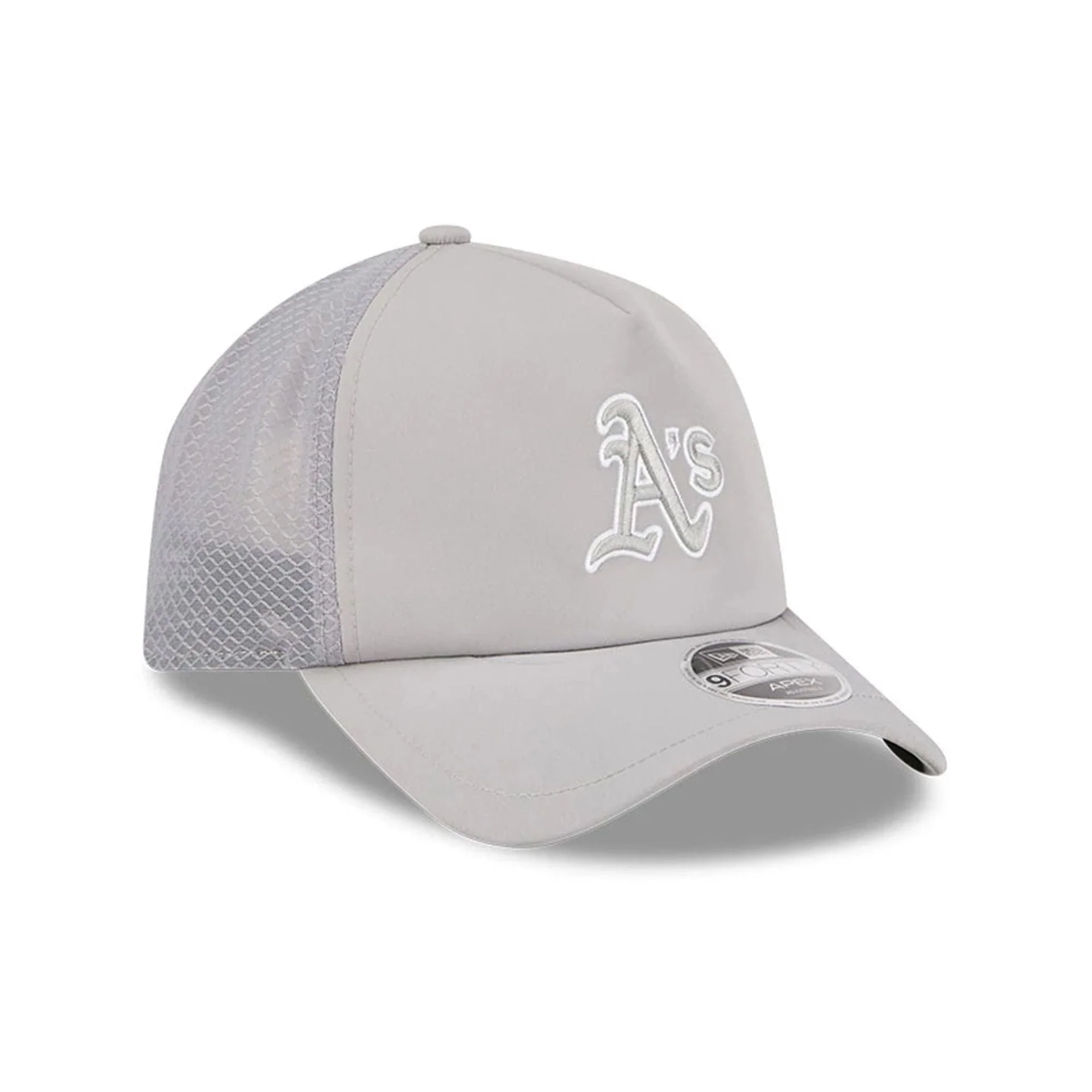 Athletics MLB Batting Practice 2026 Grey 9FORTY Apex Adjustable Cap - Image 3