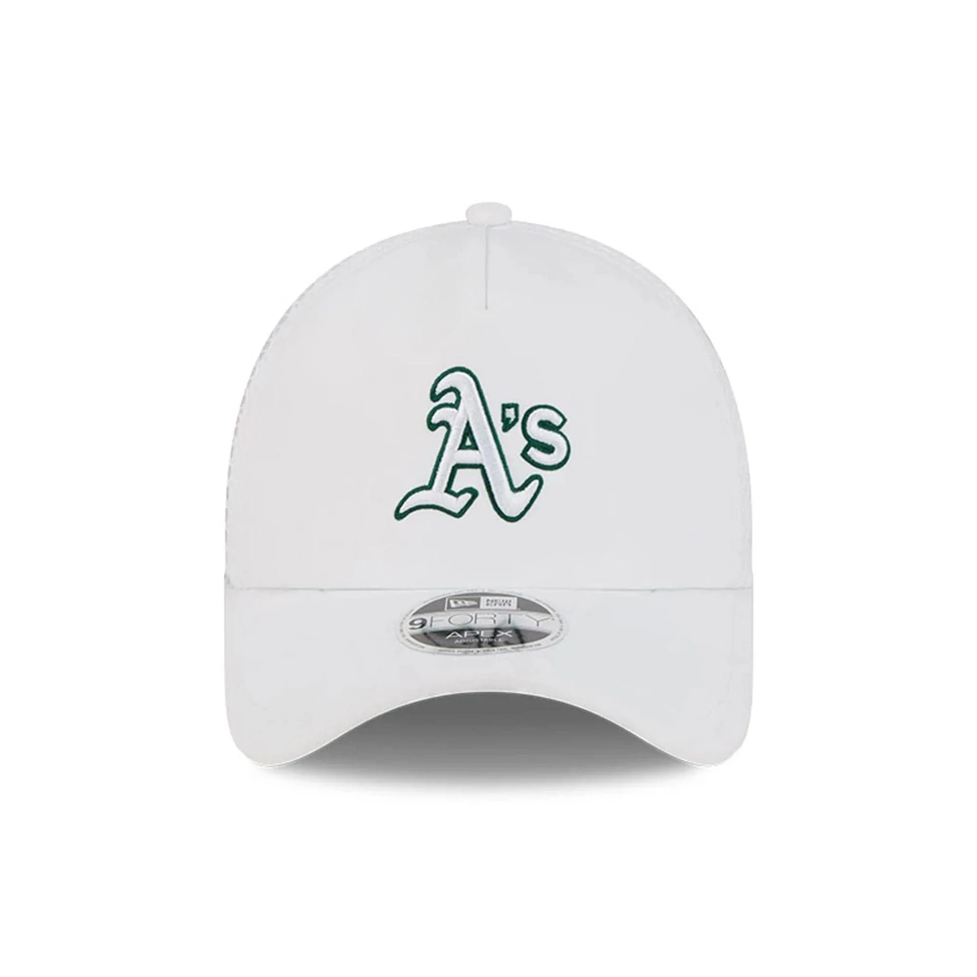 Athletics MLB Batting Practice 2026 White 9FORTY Apex Adjustable Cap - Image 3