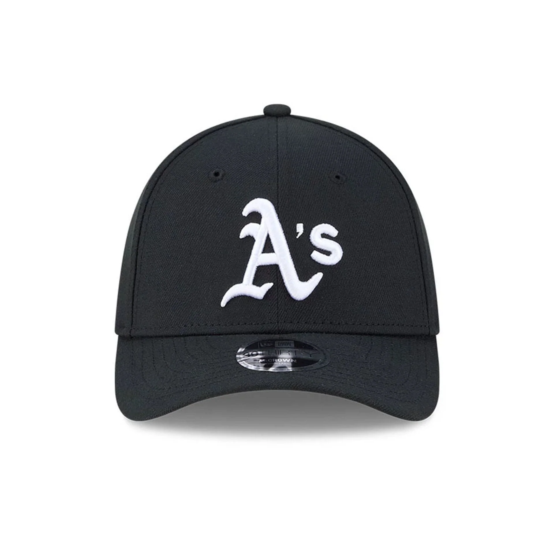 Athletics MLB Black 39THIRTY M-Crown Stretch Fit Cap - Image 4