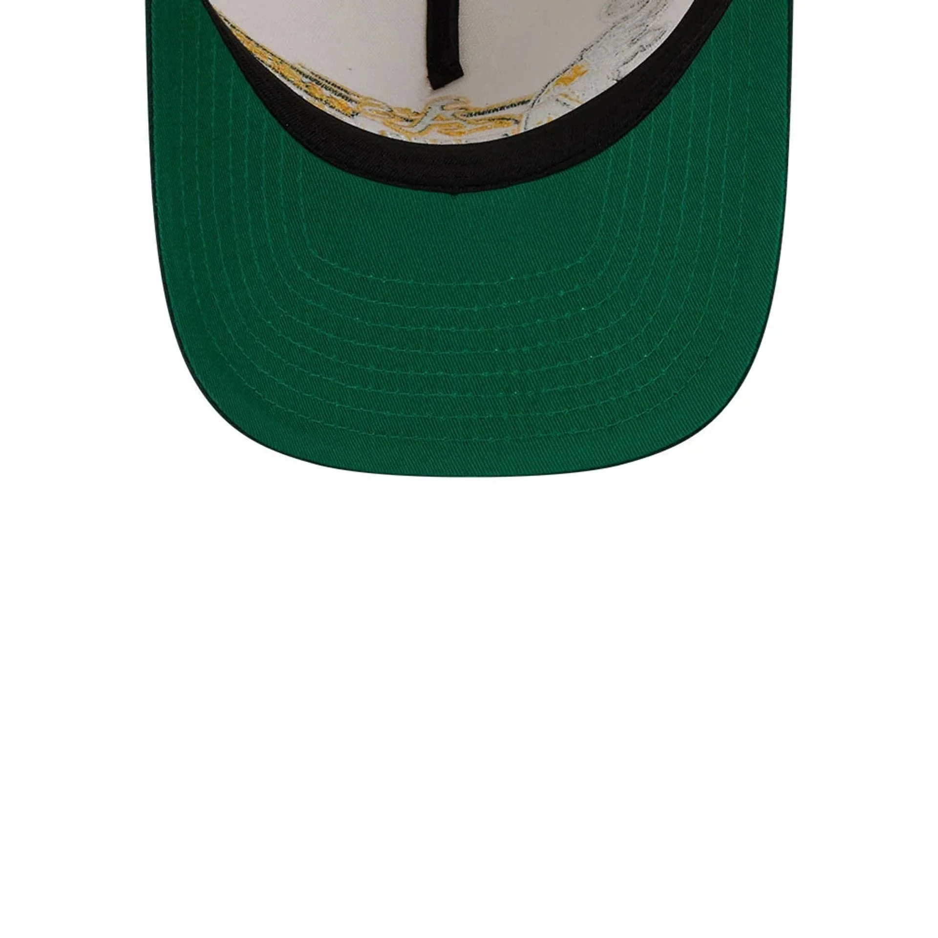 Athletics MLB Classic White 9FIFTY A-Frame Snapback Adjustable Cap - Image 2