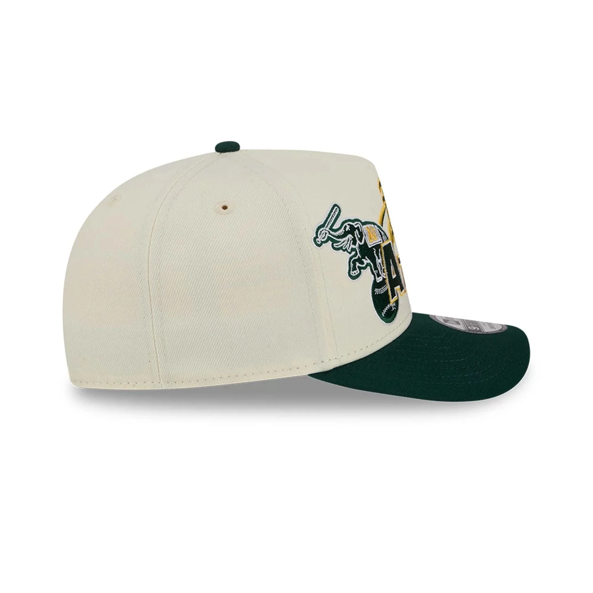 Athletics MLB Classic White 9FIFTY A-Frame Snapback Adjustable Cap - Image 6