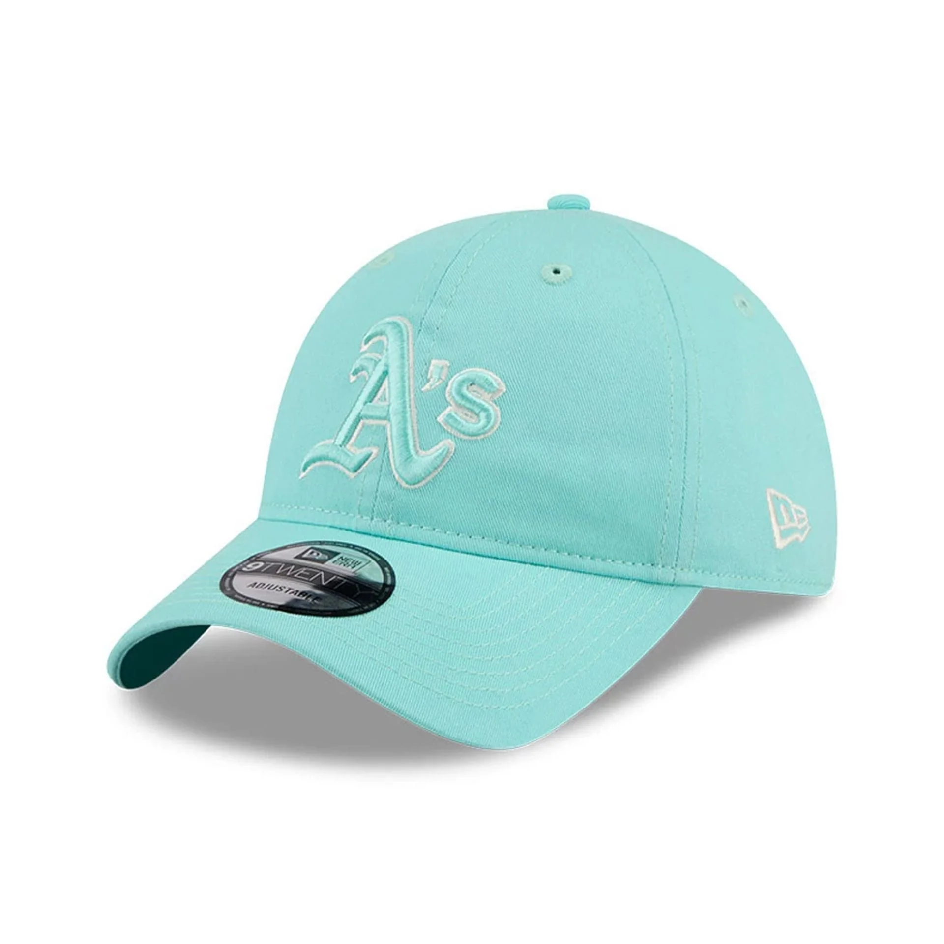 Athletics MLB Colours Turquoise 9TWENTY Adjustable Cap - Image 3