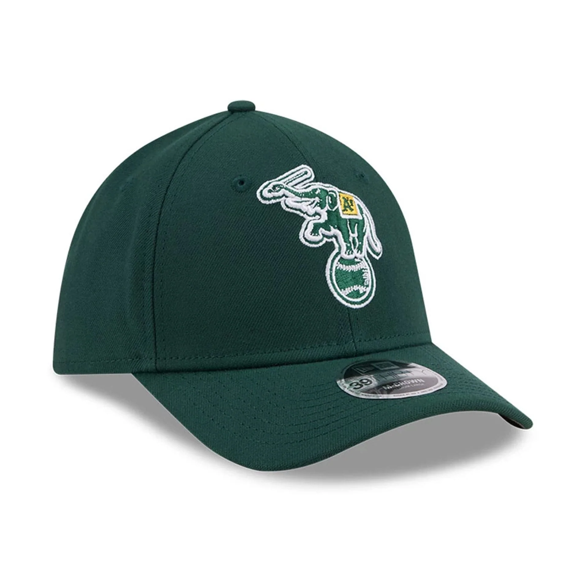Athletics MLB Dark Green 39THIRTY M-Crown Stretch Fit Cap - Image 4