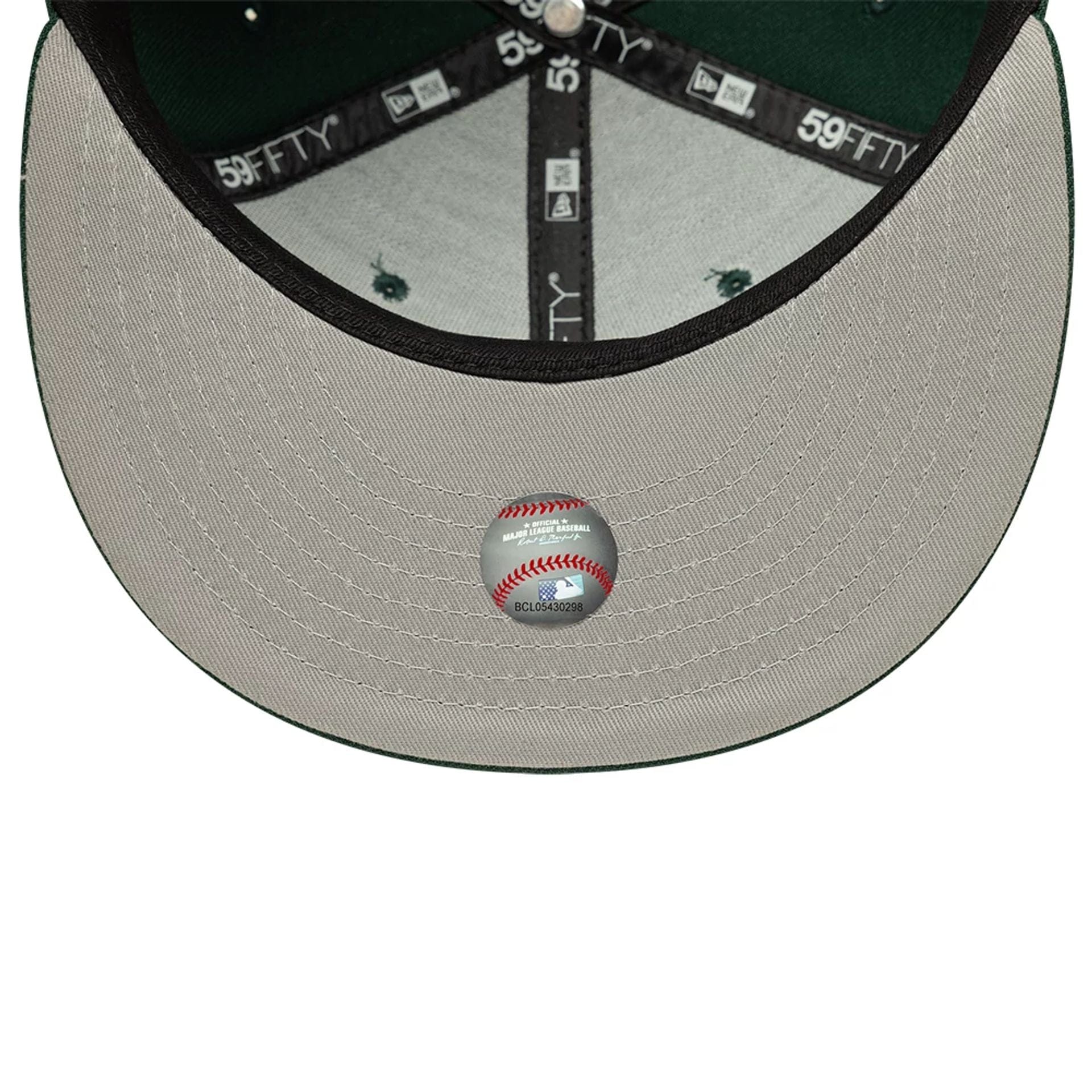 Athletics MLB Dark Green 59FIFTY Fitted Cap - Image 2