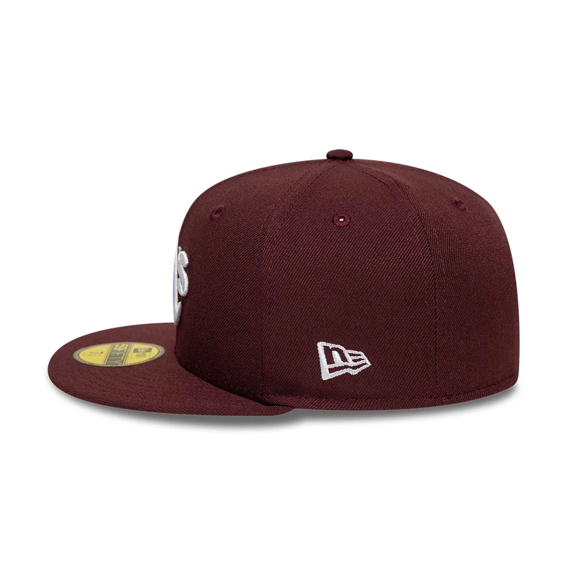Athletics MLB Dark Purple 59FIFTY Fitted Cap - Image 6