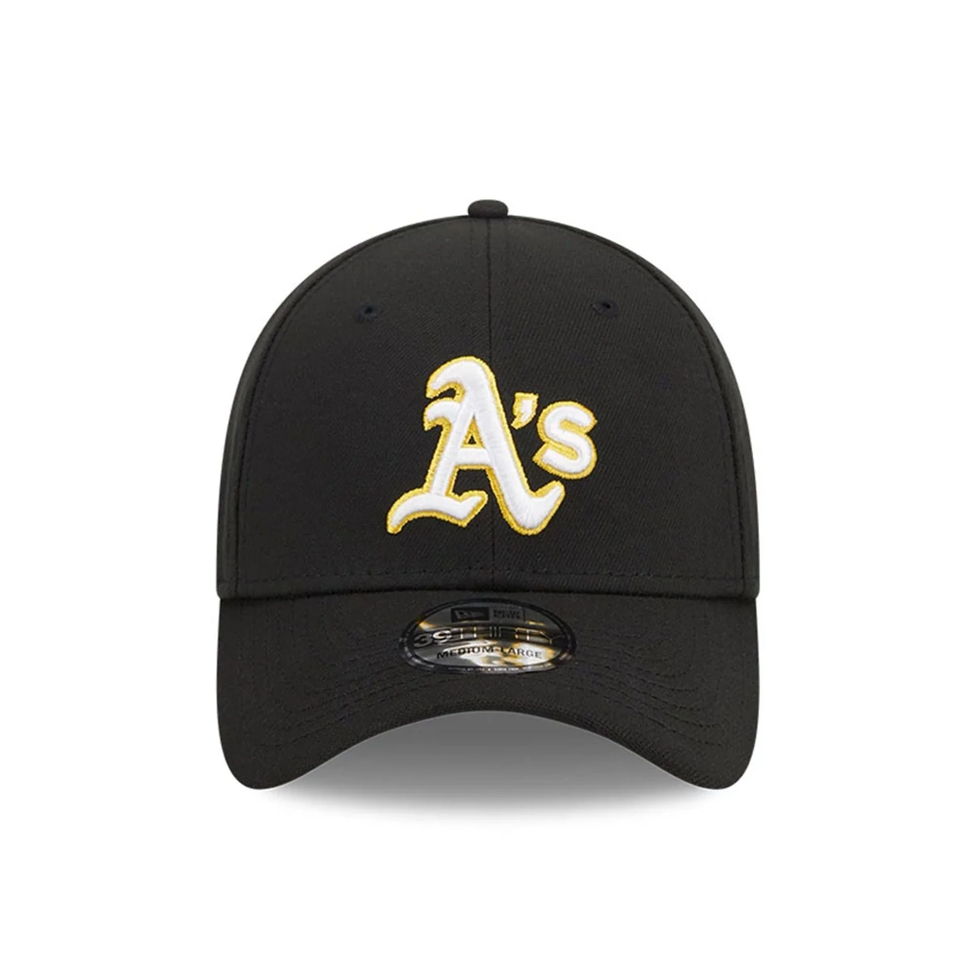Athletics MLB Evergreen Black 39THIRTY Stretch Fit Cap - Image 2