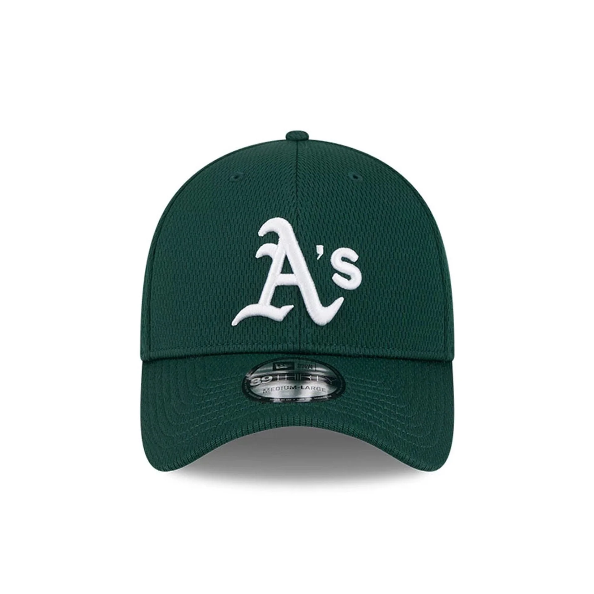 Athletics MLB Evergreen Dark Green 39THIRTY Stretch Fit Cap - Image 2