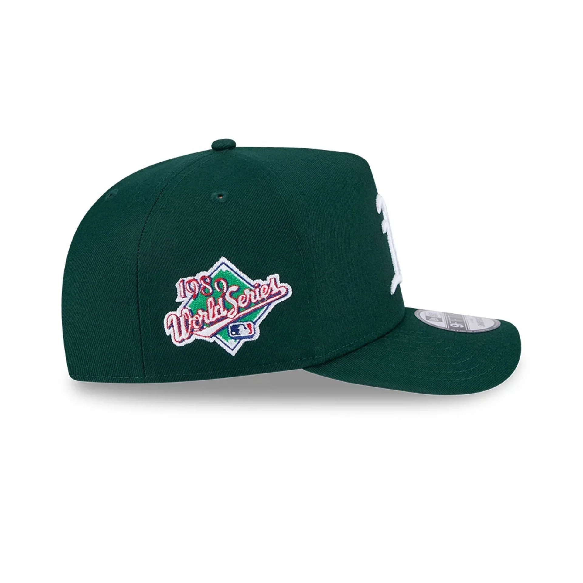 Athletics MLB Evergreen Dark Green 9FIFTY A-Frame Snapback Adjustable Cap - Image 5
