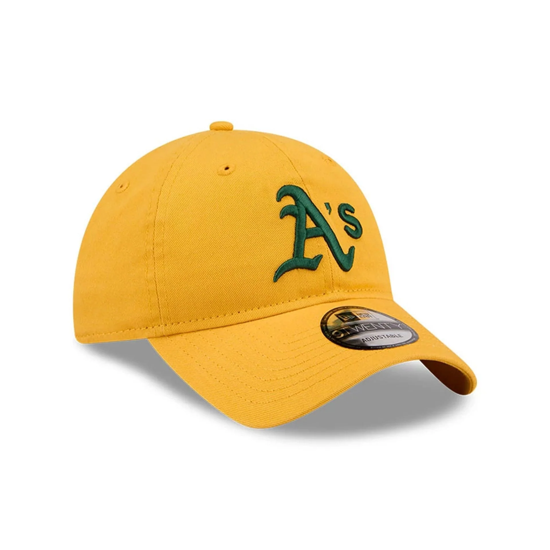 Athletics MLB Evergreen Dark Yellow 9TWENTY Adjustable Cap - Image 3