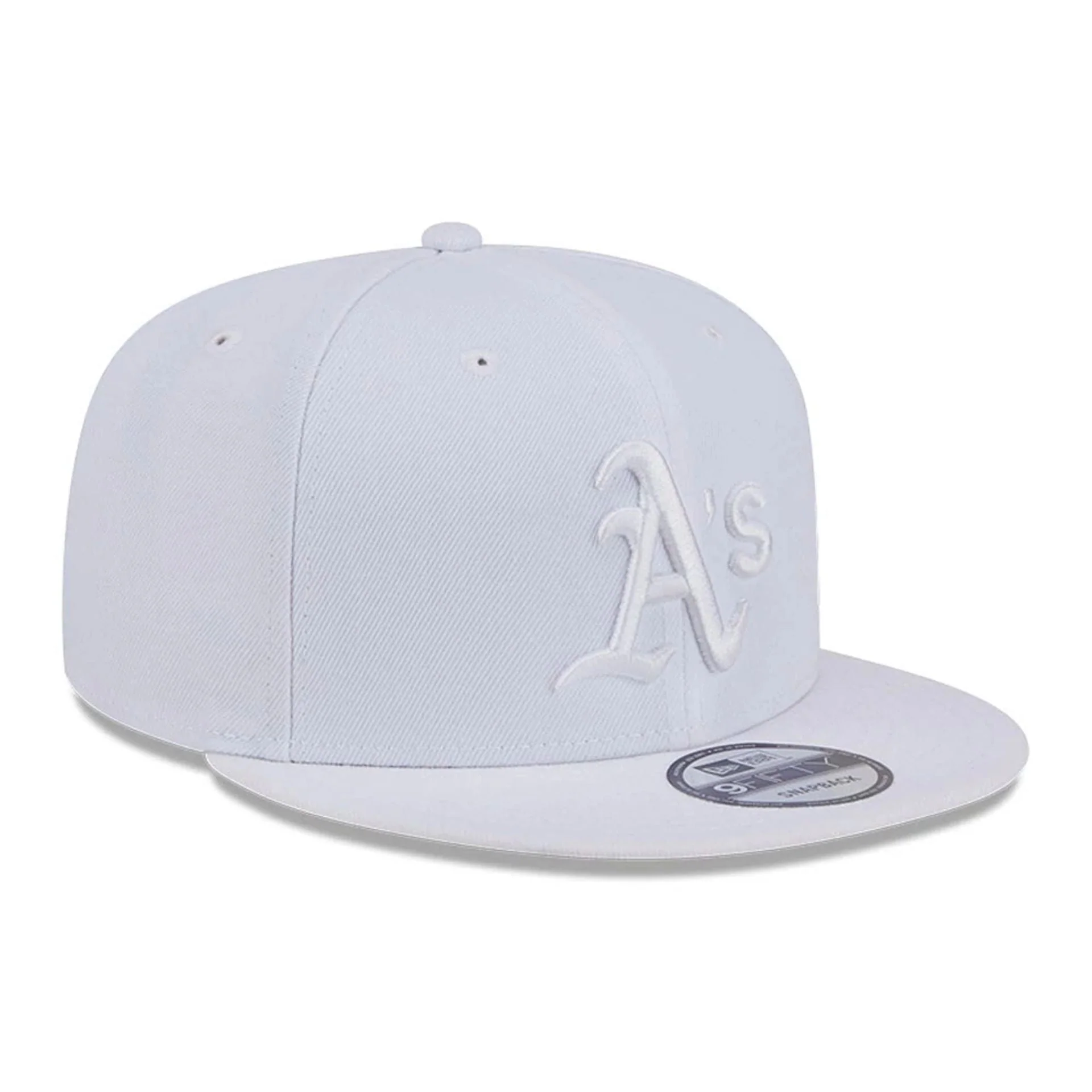 Athletics MLB Evergreen White 9FIFTY Snapback Adjustable Cap - Image 4