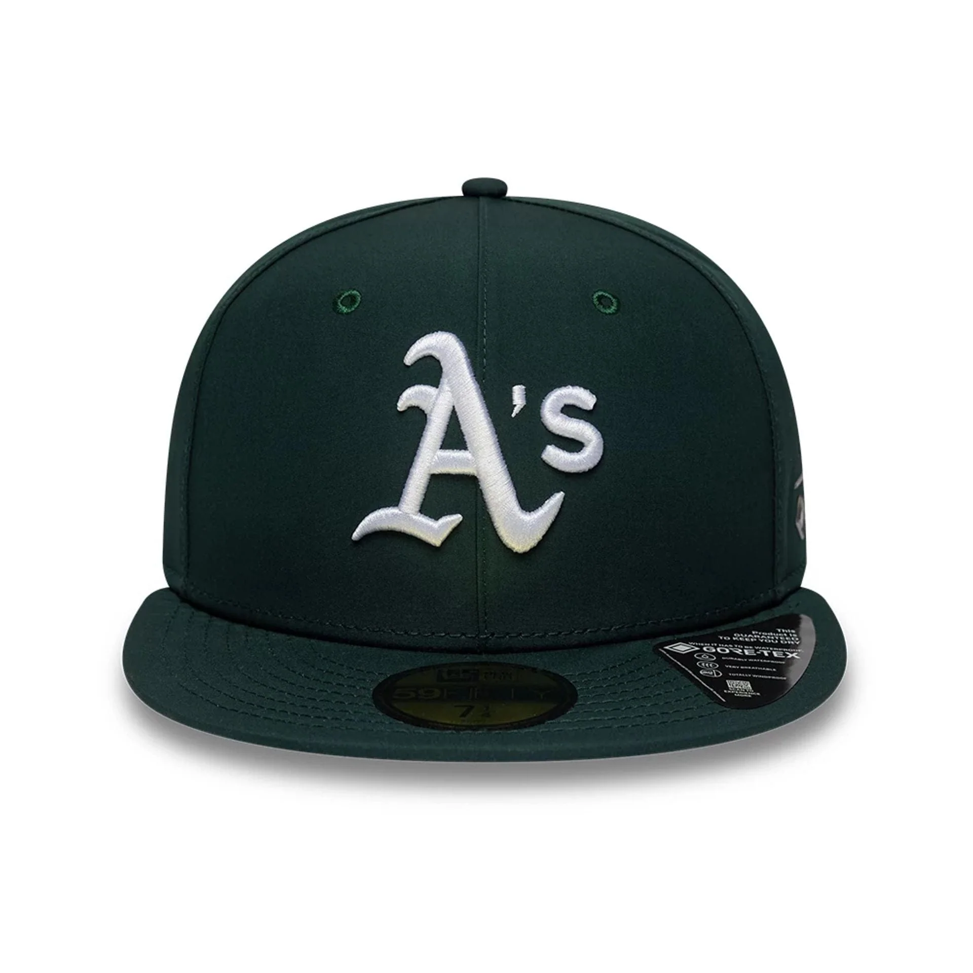 Athletics MLB Gore-Tex Dark Green 59FIFTY Fitted Cap - Image 3