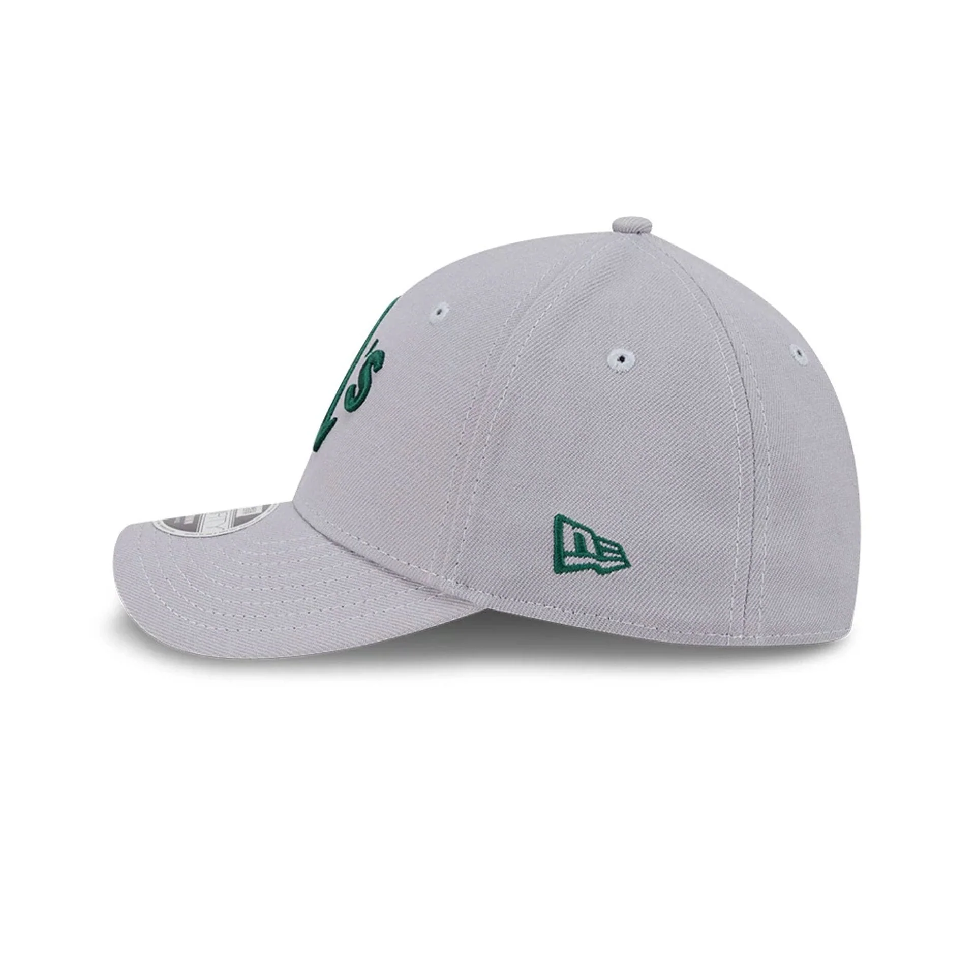Athletics MLB Grey 39THIRTY M-Crown Stretch Fit Cap - Image 5