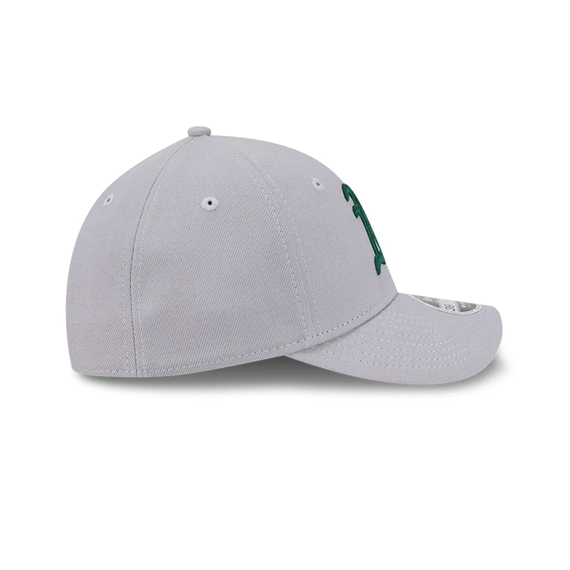 Athletics MLB Grey 39THIRTY M-Crown Stretch Fit Cap - Image 6