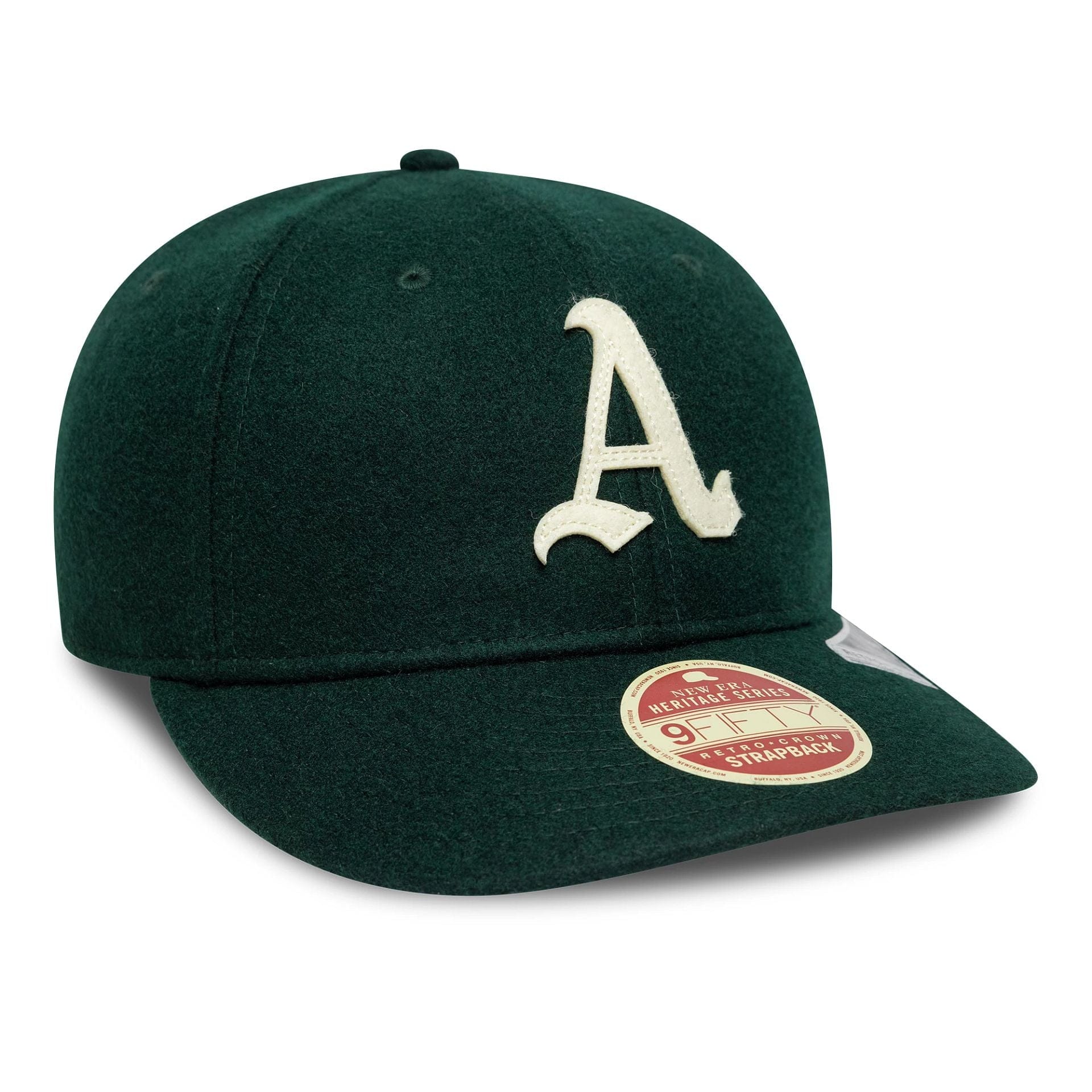 Athletics MLB Heritage Dark Green Retro Crown 9FIFTY Cap - Image 3