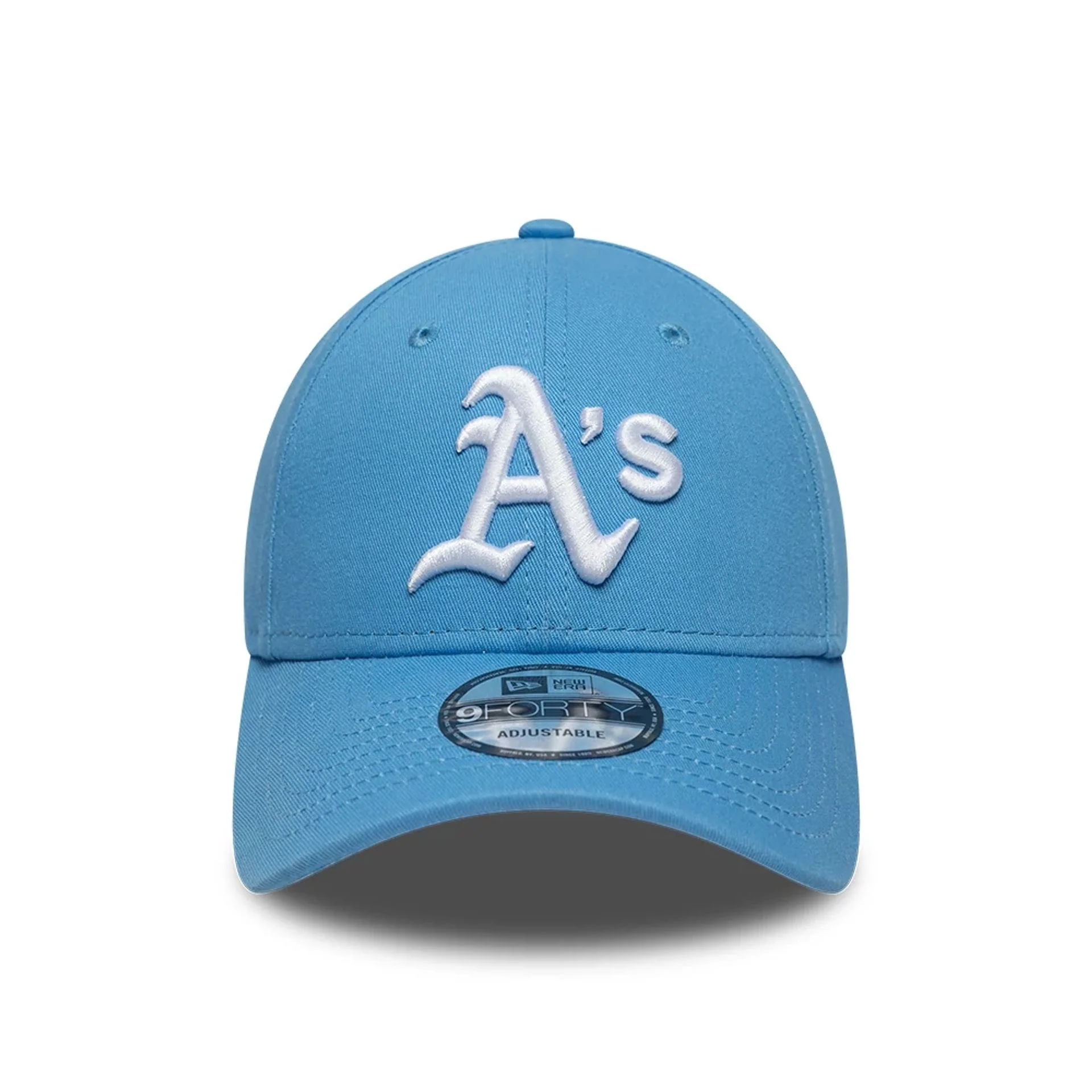 Athletics MLB League Essential Pastel Blue 9FORTY Adjustable Cap - Image 2