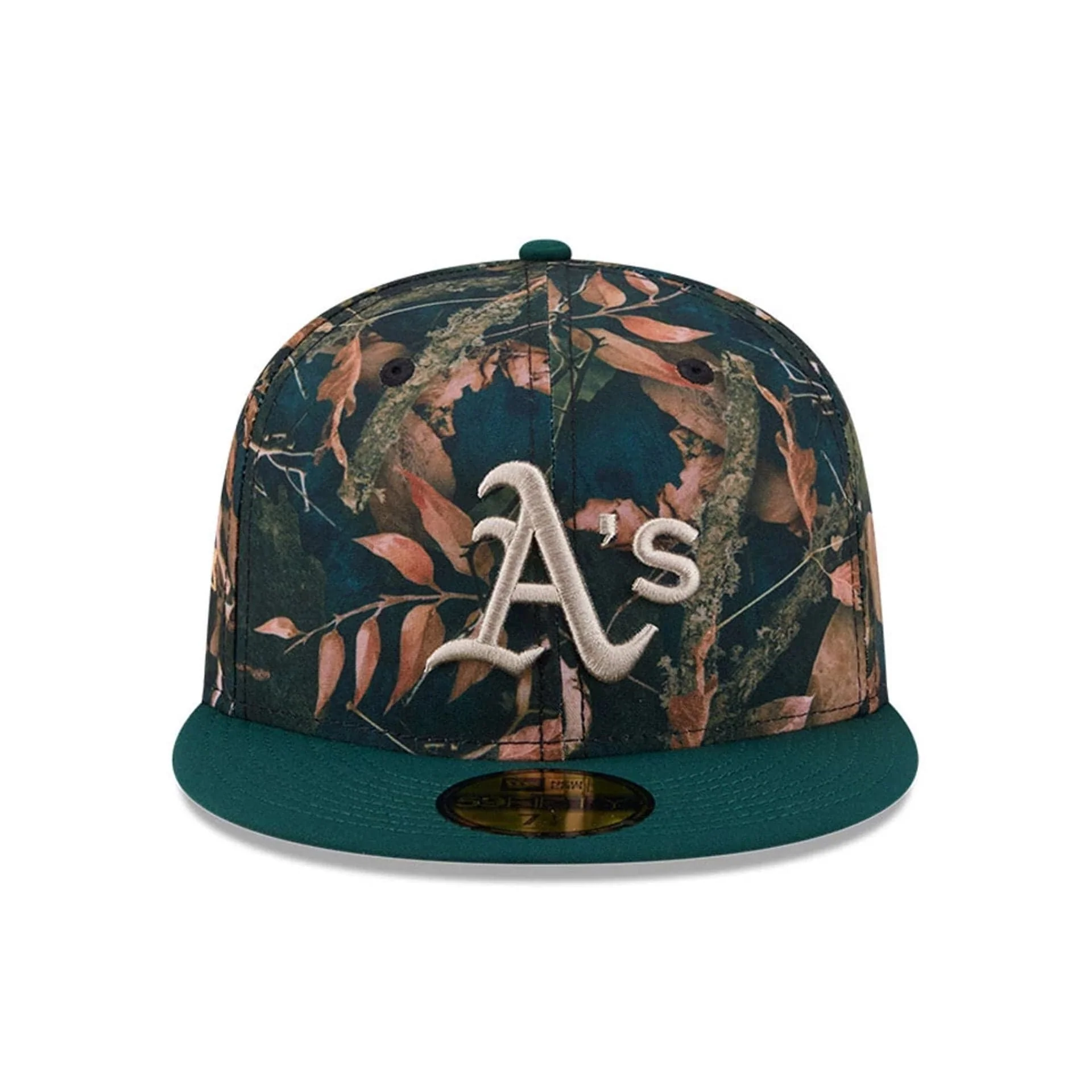 Athletics MLB Leaves Dark Green 59FIFTY Fitted Cap - Image 3