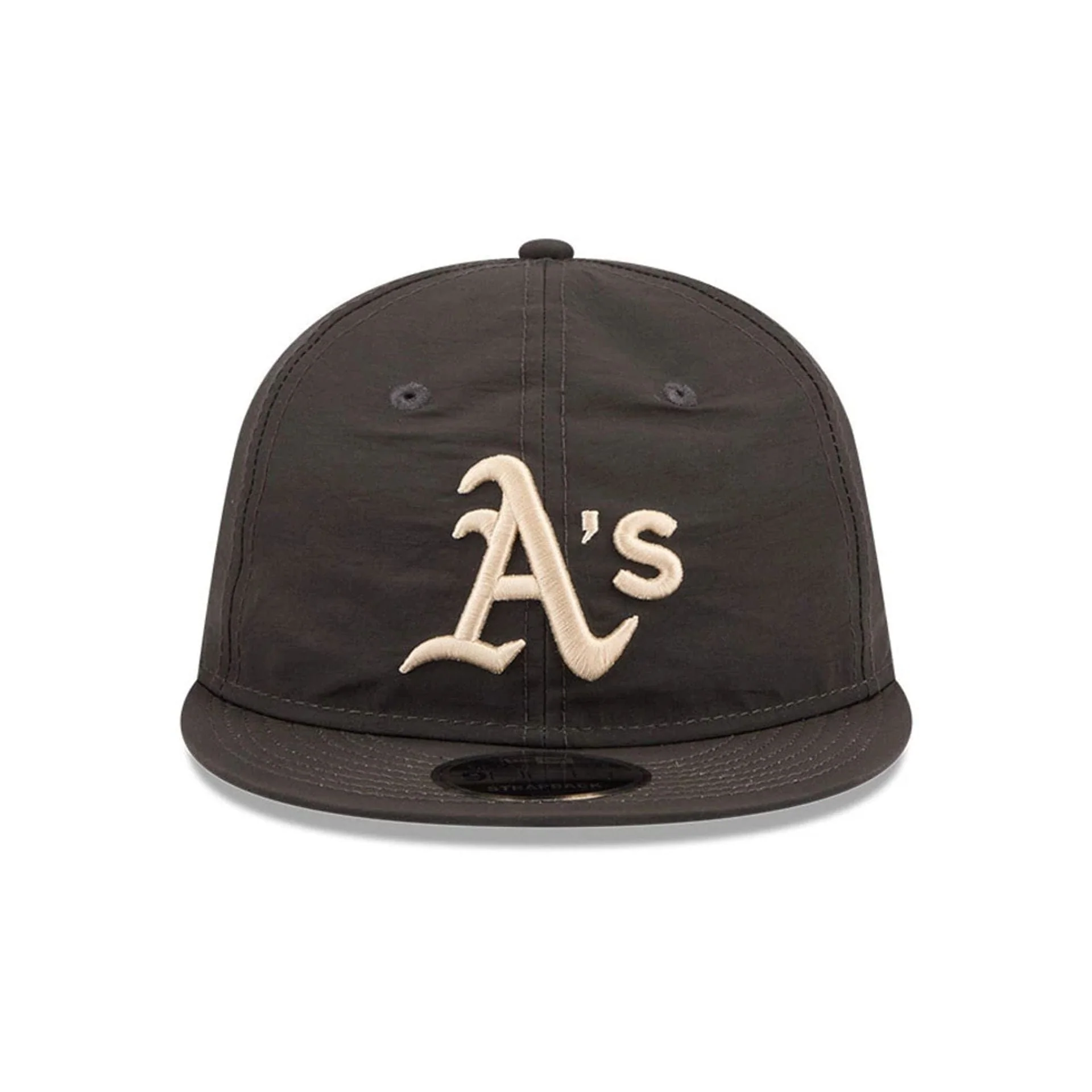 Athletics MLB Nylon Black Retro Crown 9FIFTY Adjustable Cap - Image 3