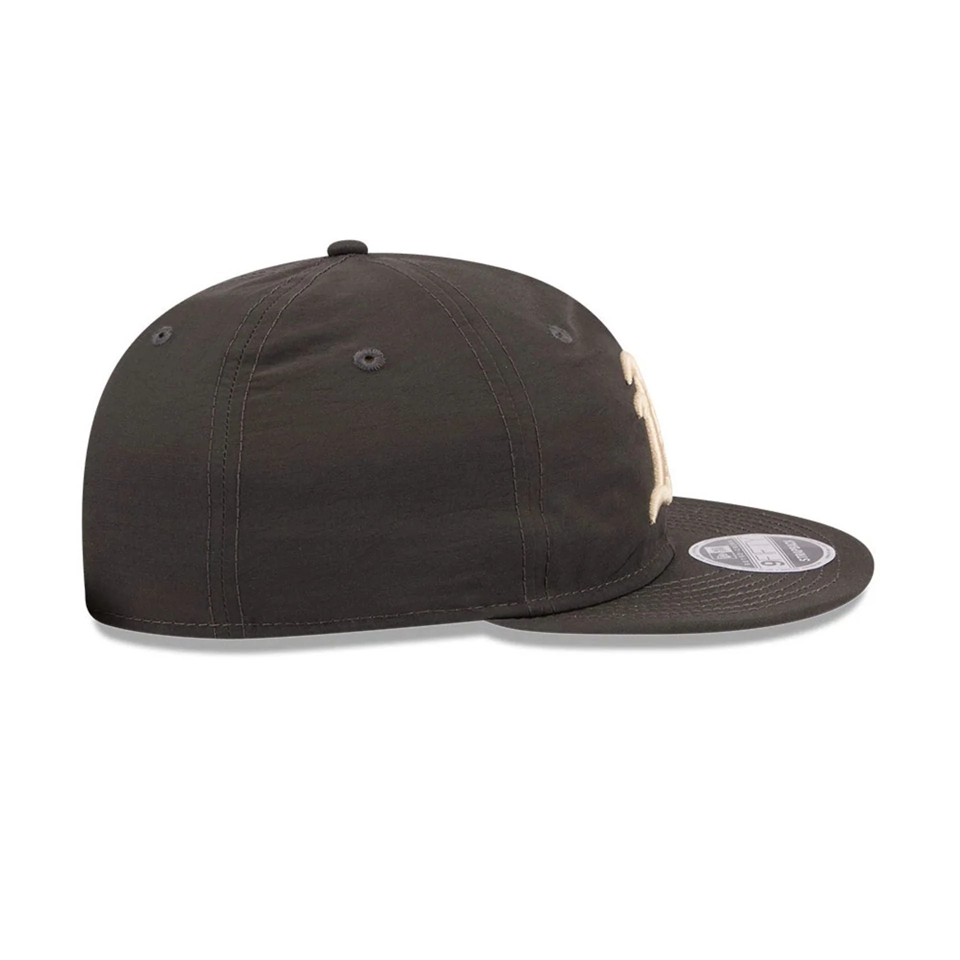 Athletics MLB Nylon Black Retro Crown 9FIFTY Adjustable Cap - Image 6