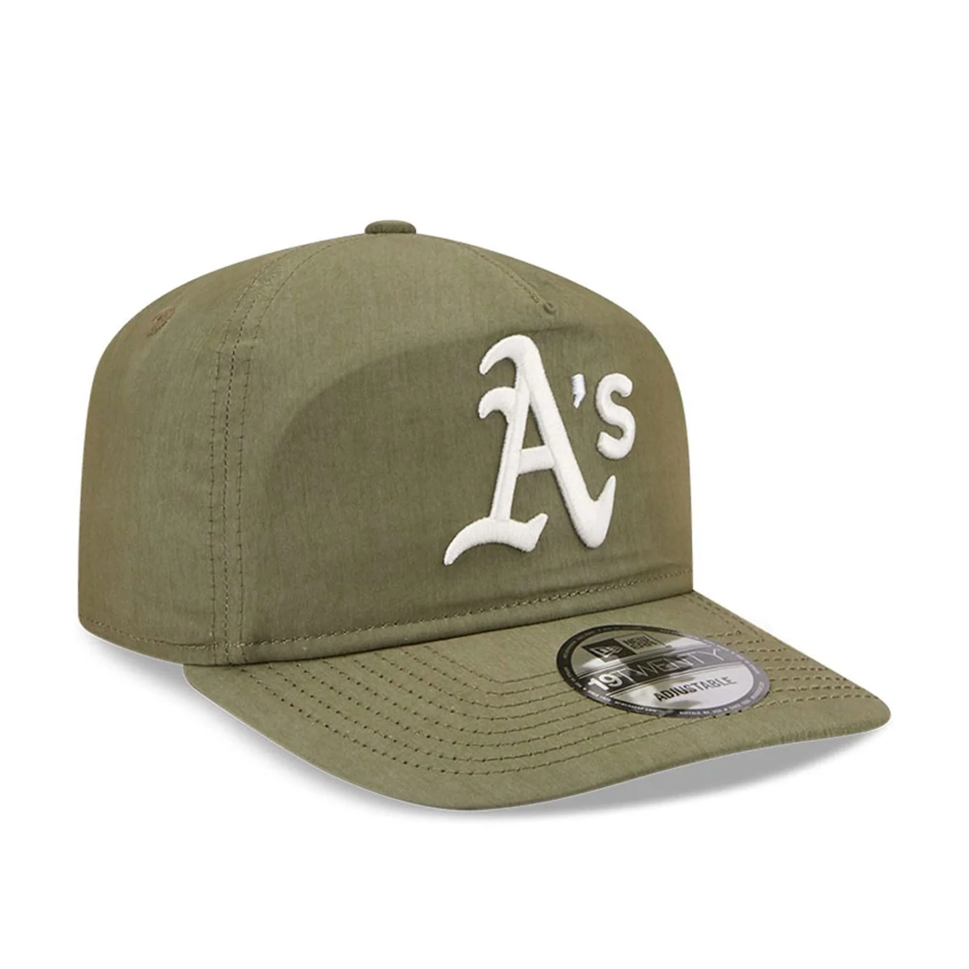 Athletics MLB Nylon Open Green 19TWENTY Adjustable Cap - Image 4